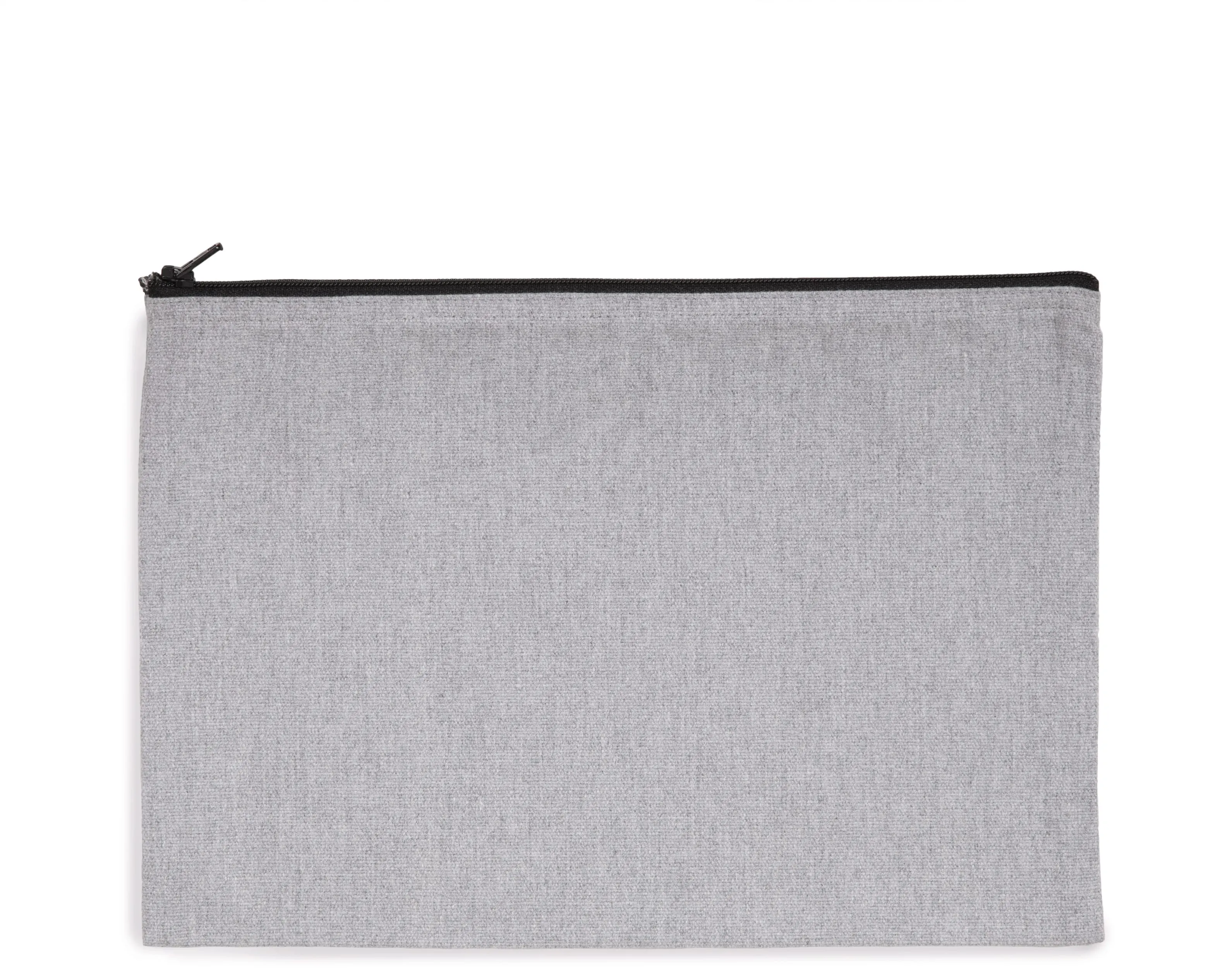 Estuche reciclado con cremallera