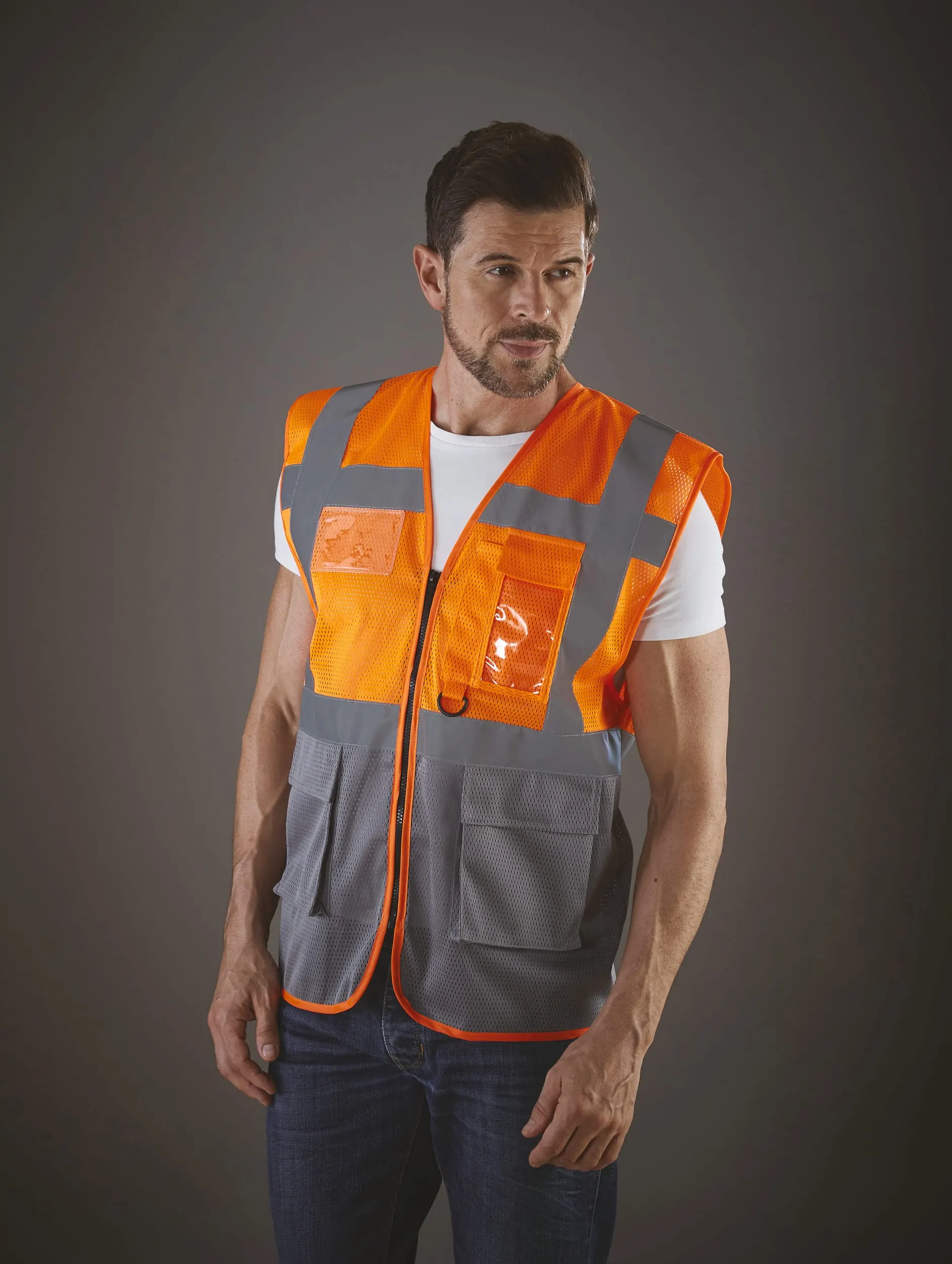 Chaleco Top Cool "Management" Alta Visibilidad