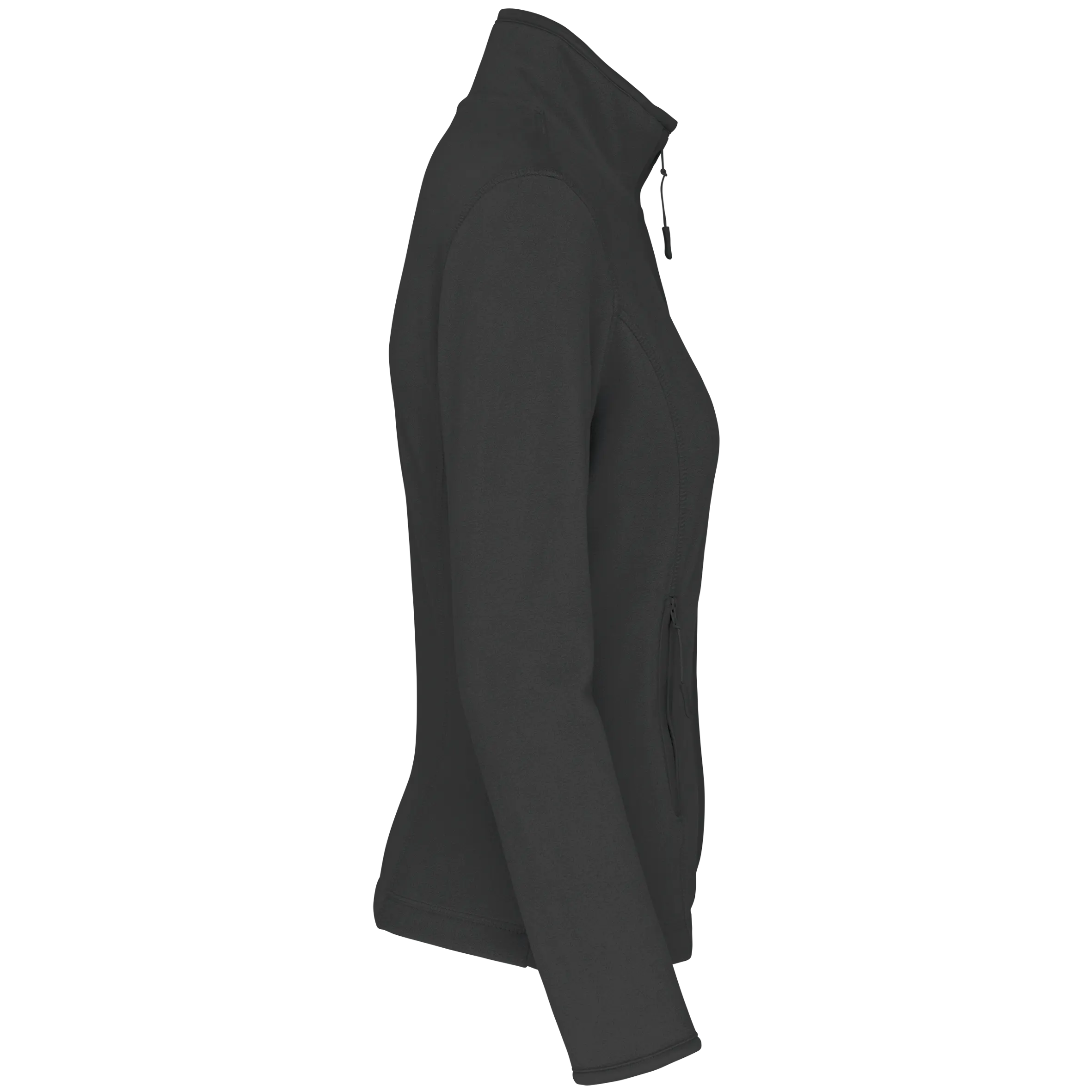 Chaqueta micropolar con cremallera mujer