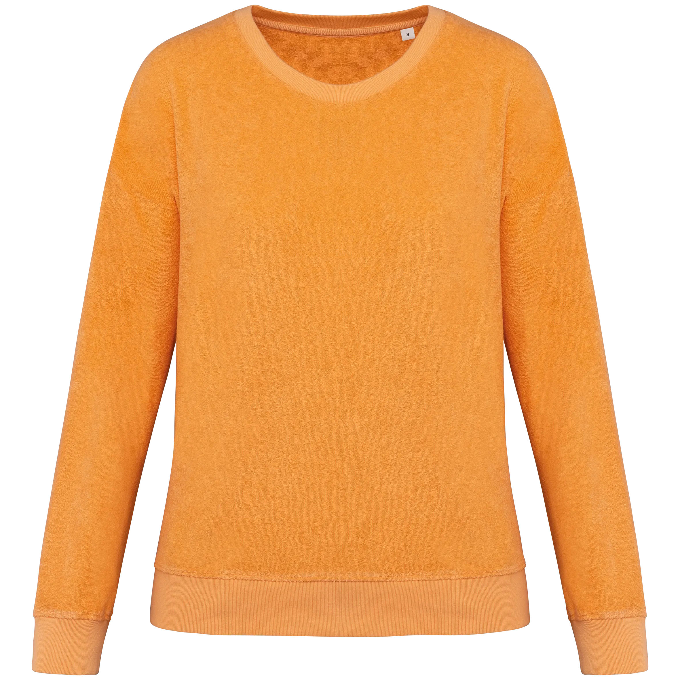 Sudadera ecorresponsable de rizo mujer