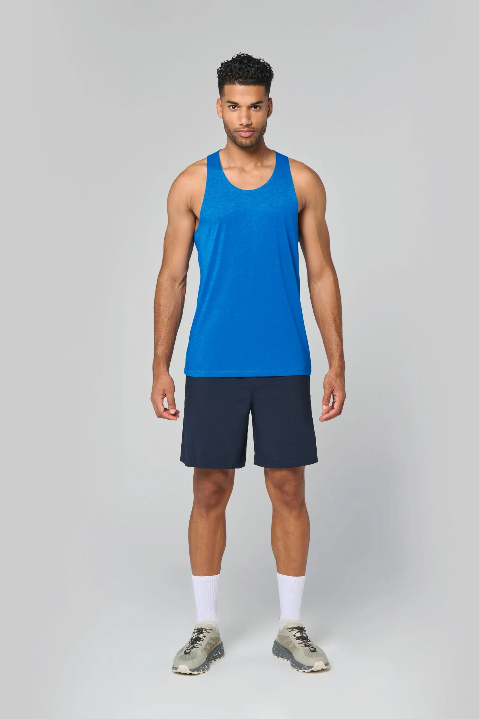 Camiseta de tirantes Triblend hombre