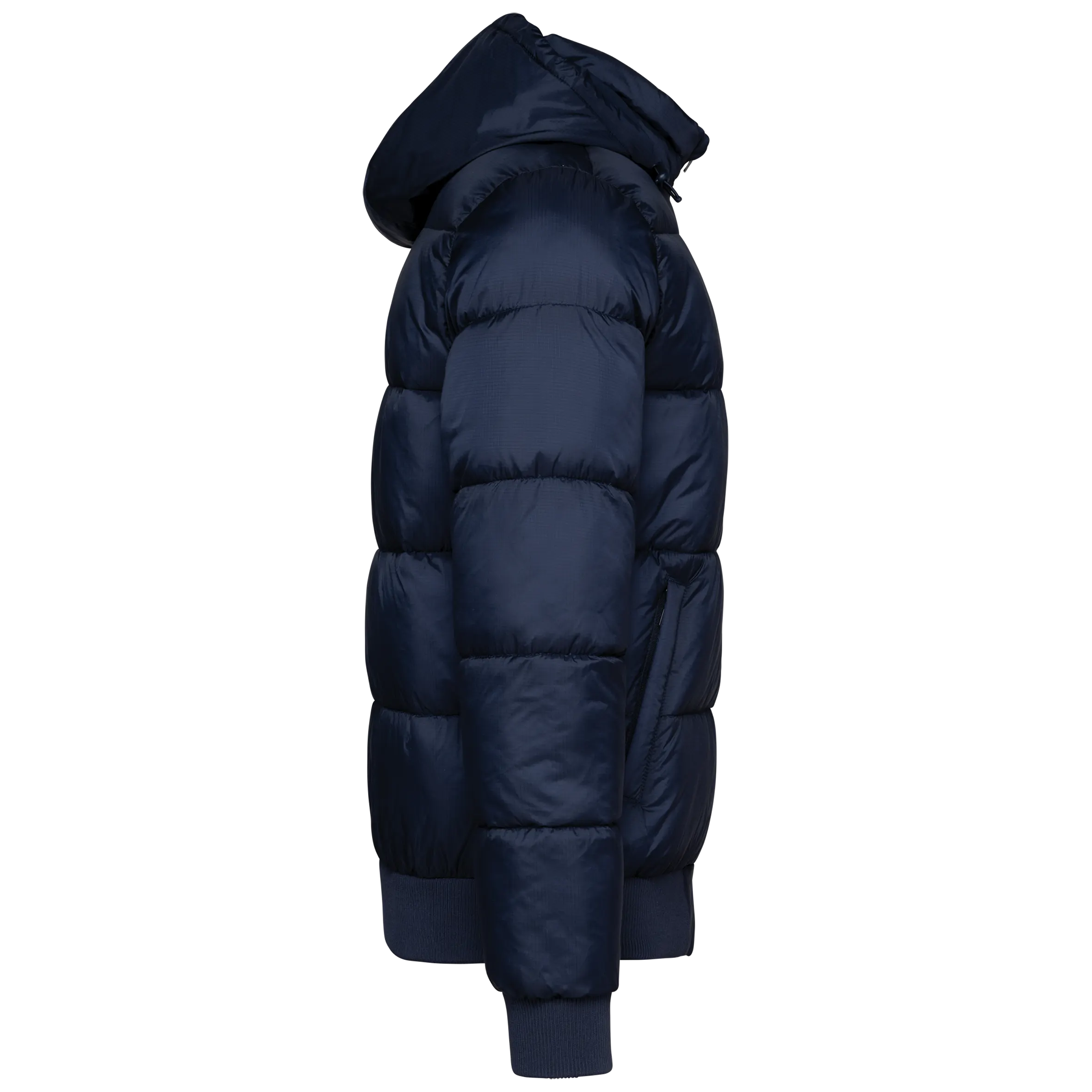 Chaqueta ripstop reciclada con capucha unisex