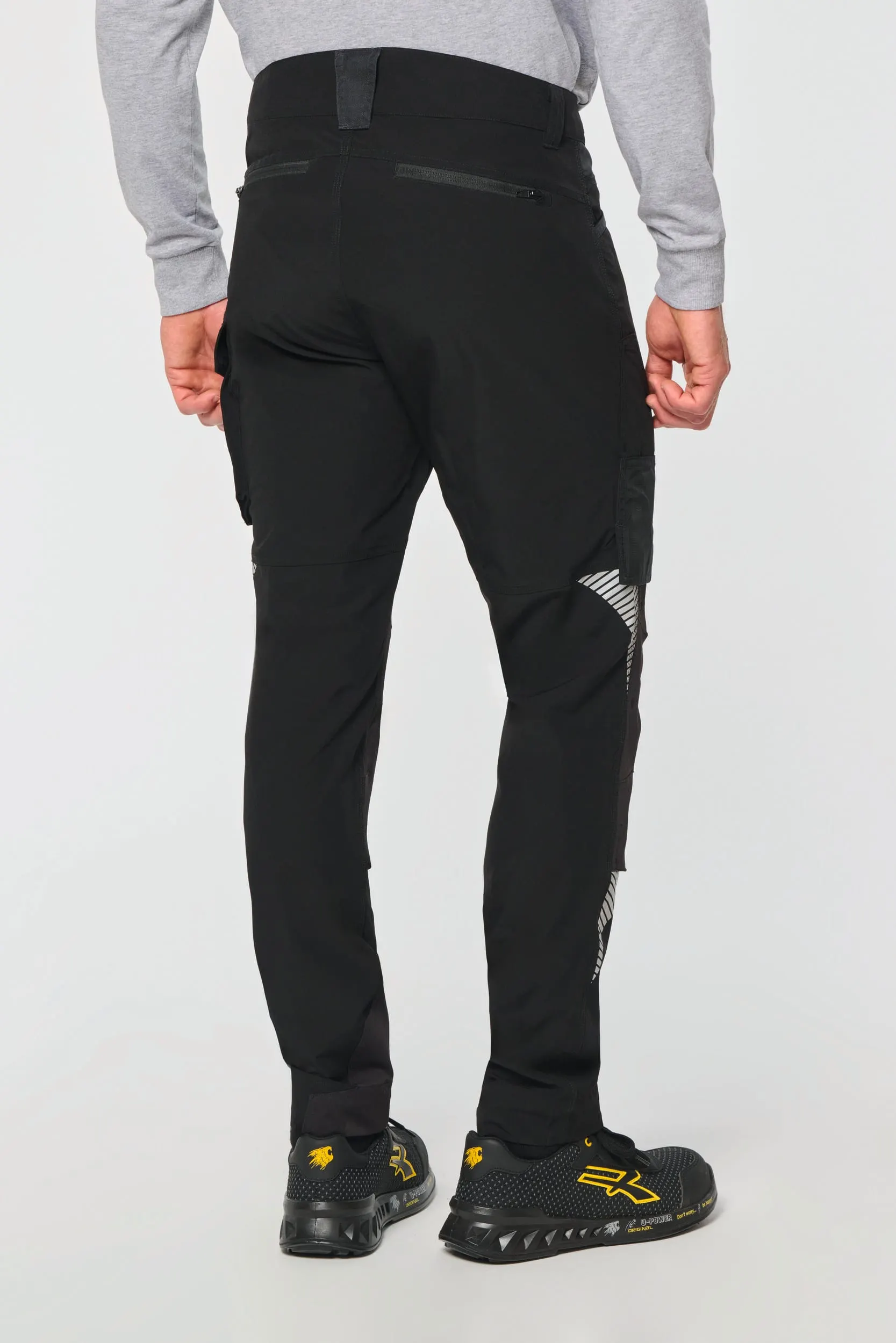 Pantalón ligero stretch reciclado multibolsillos unisex