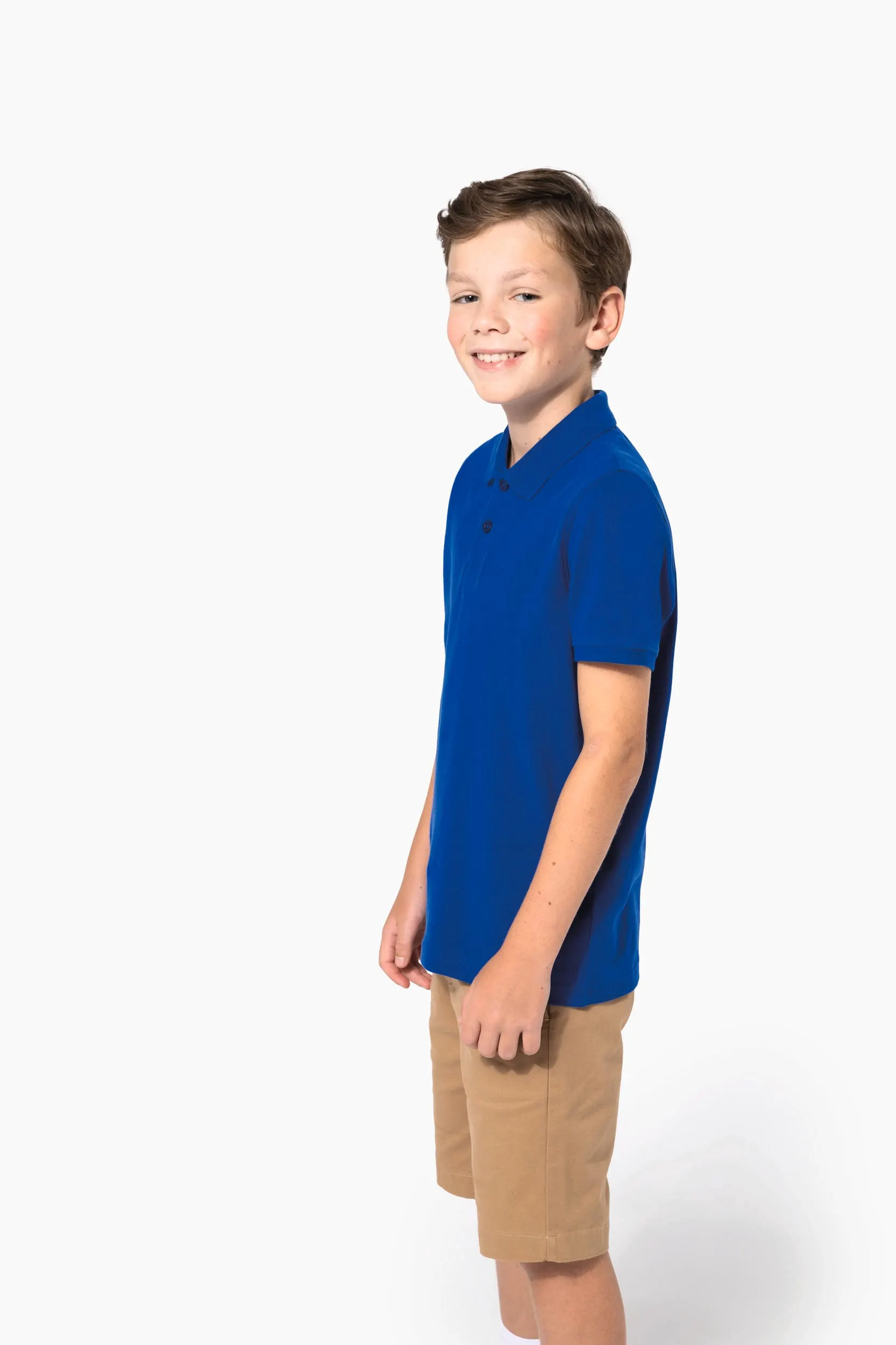 Polo manga corta infantil