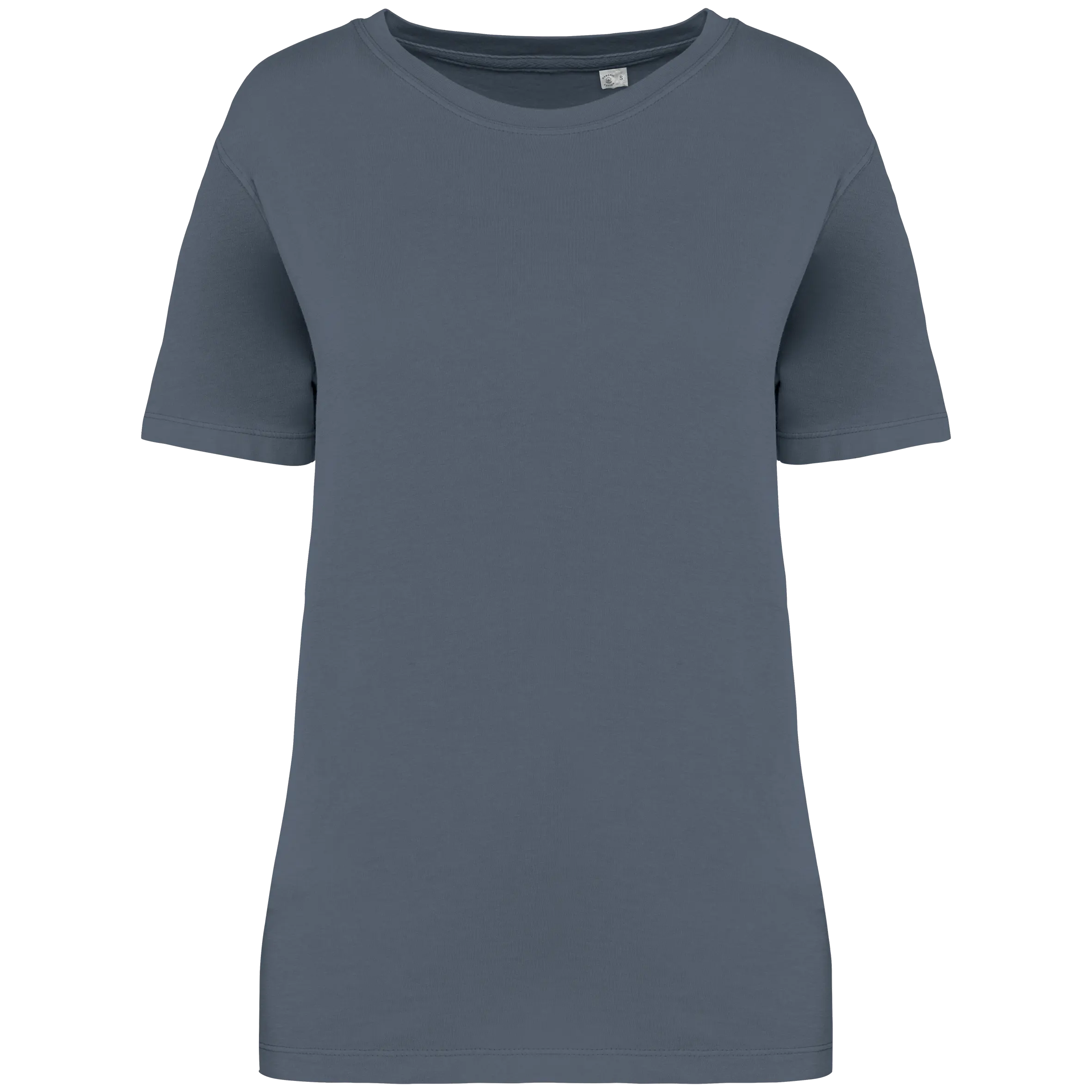 Camiseta ecorresponsable  efecto lavado mujer