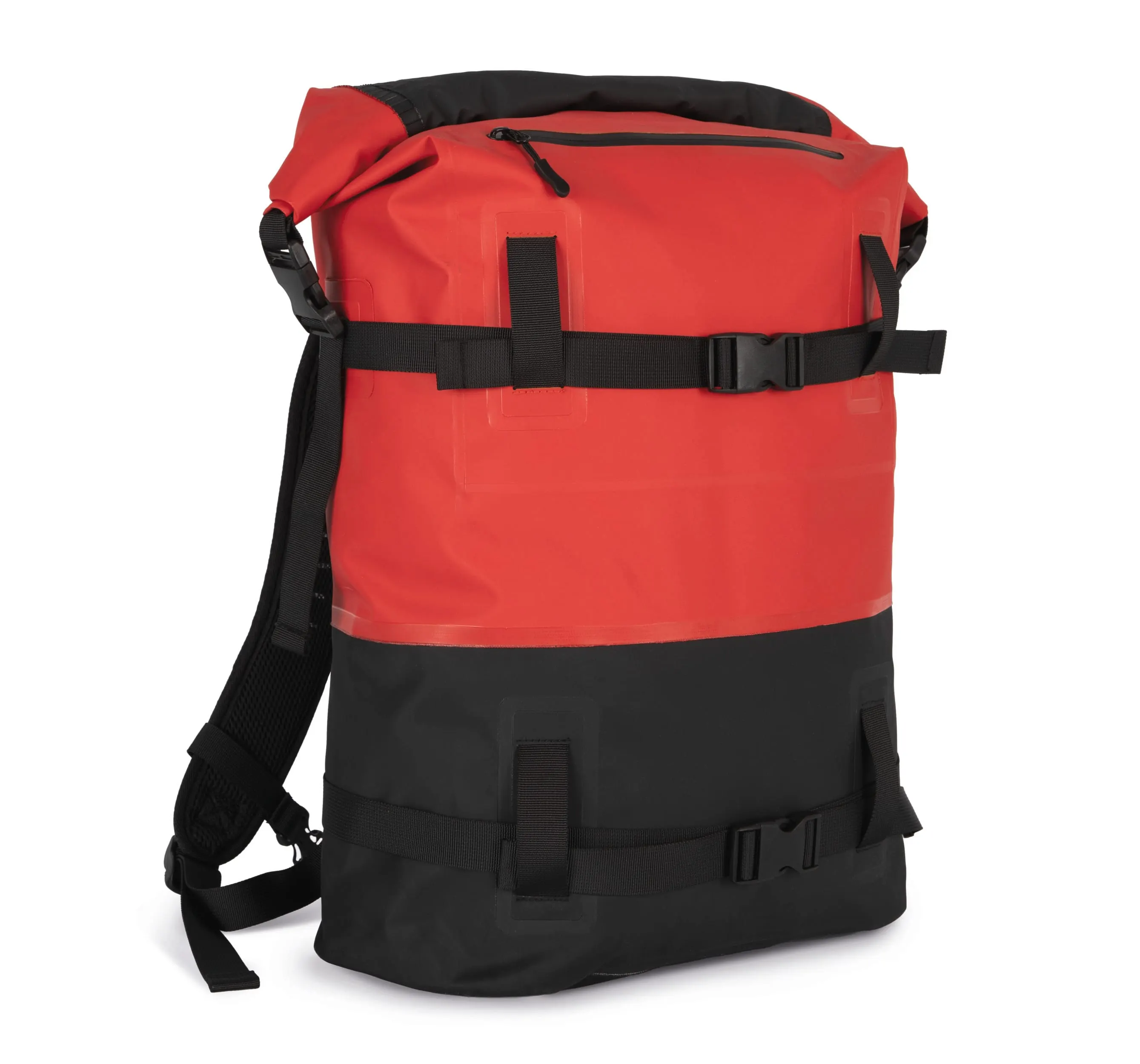 Mochila impermeable con correas de compresión