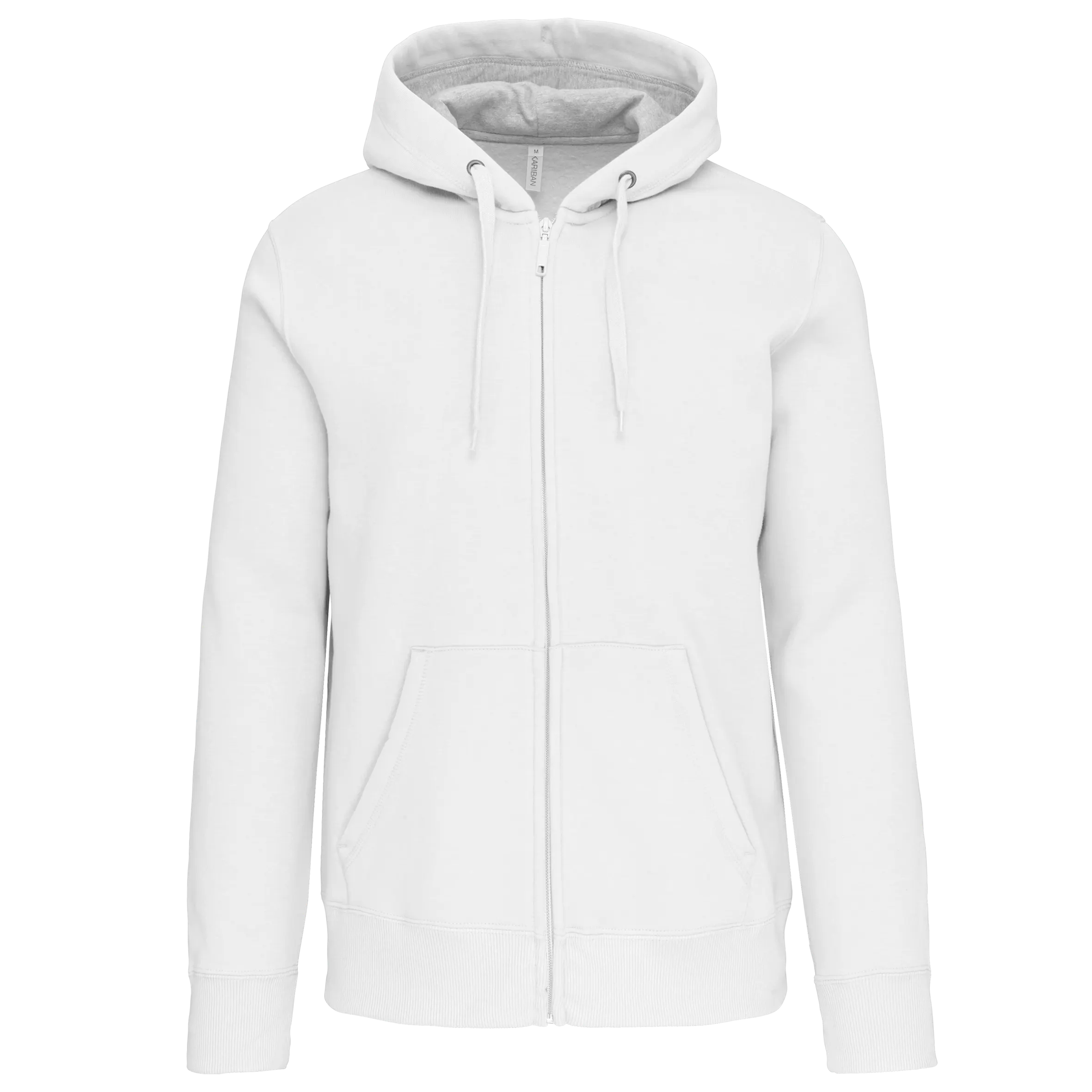 Sudadera capucha y cremallera