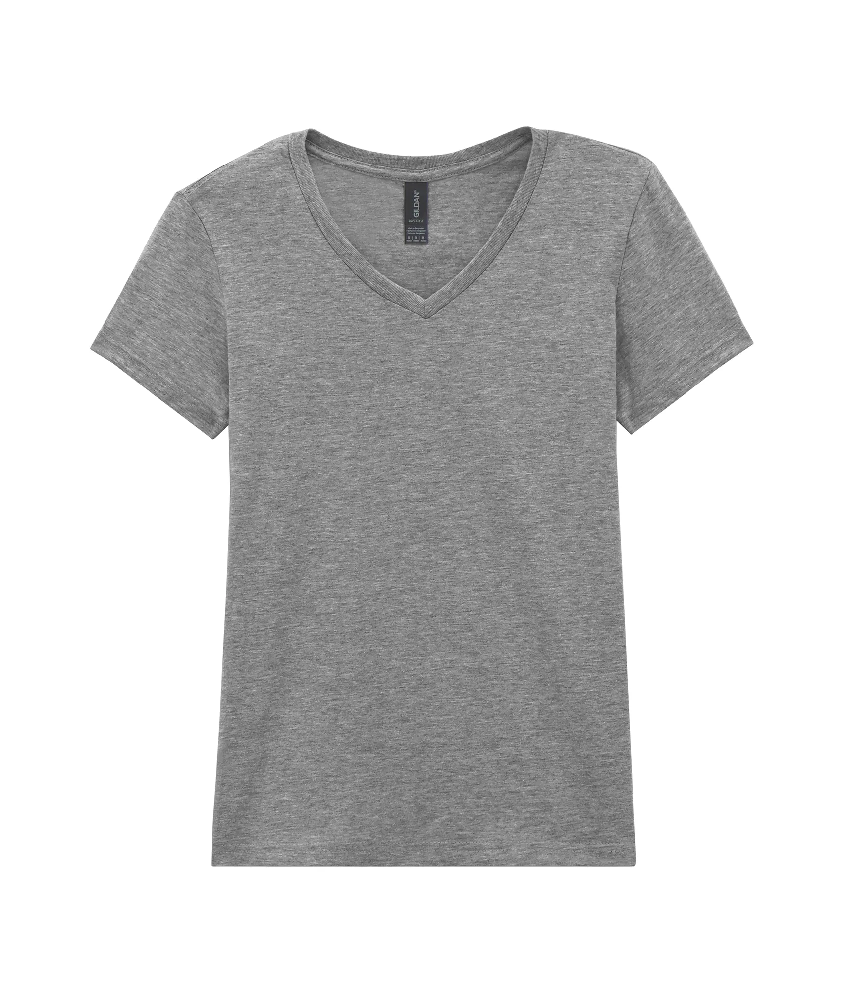 Camiseta SoftStyle cuello de pico mujer