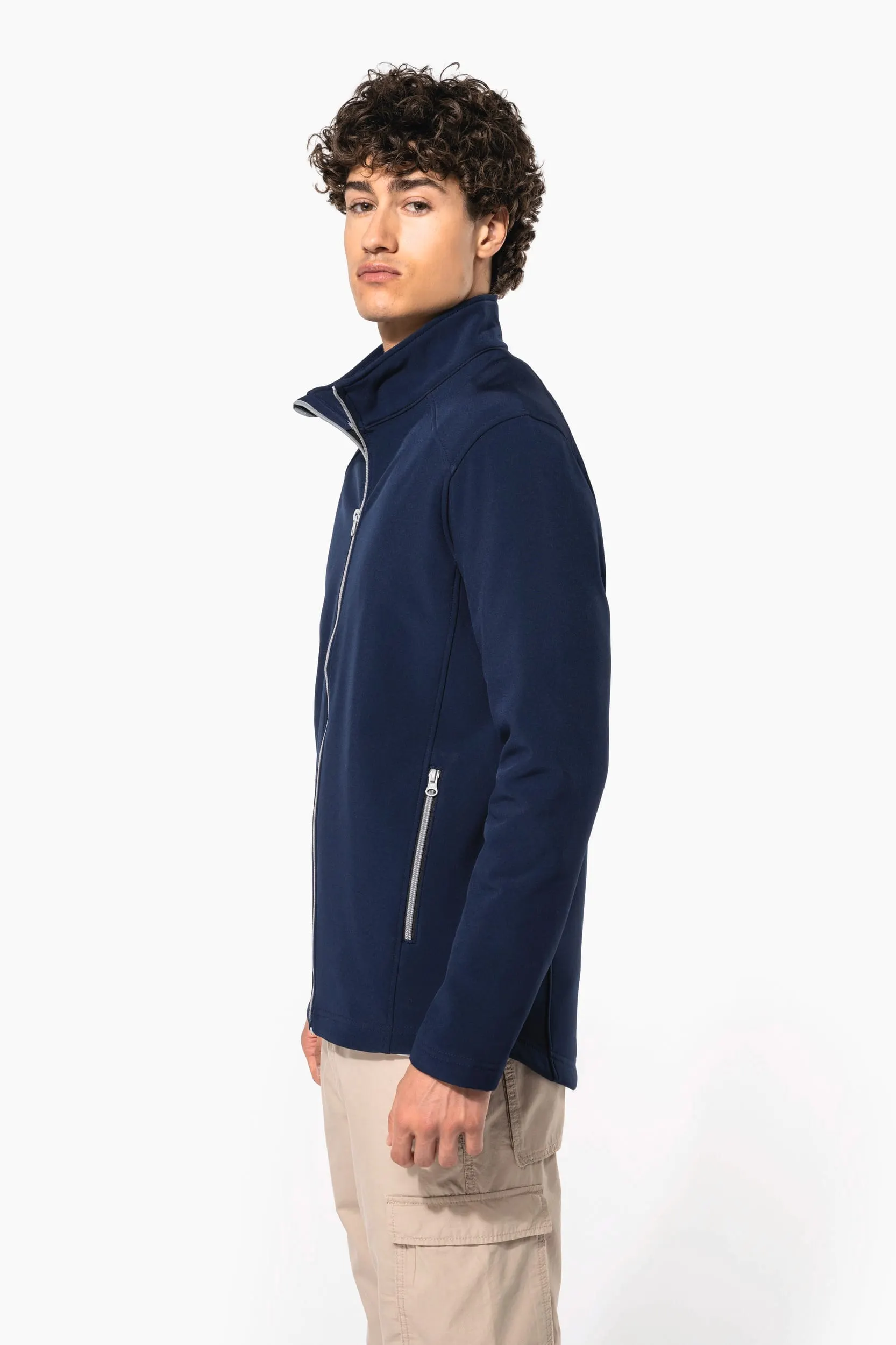 Chaqueta softshell 2 capas hombre