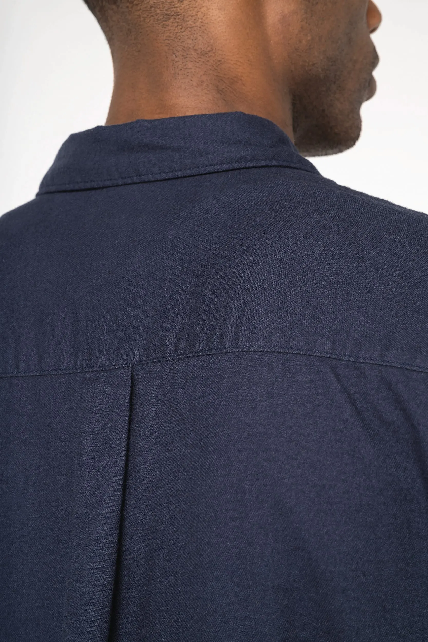 Camisa ecorresponsable de franela hombre