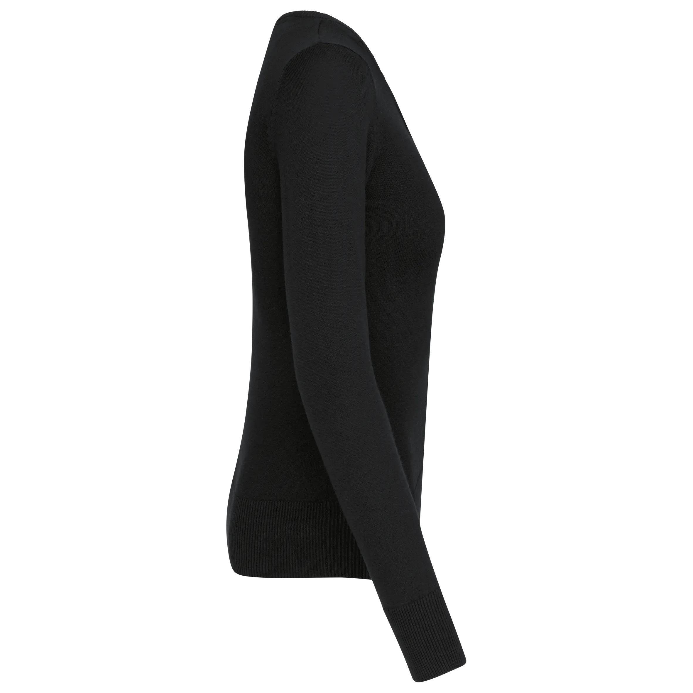 Jersey cuello de pico mujer