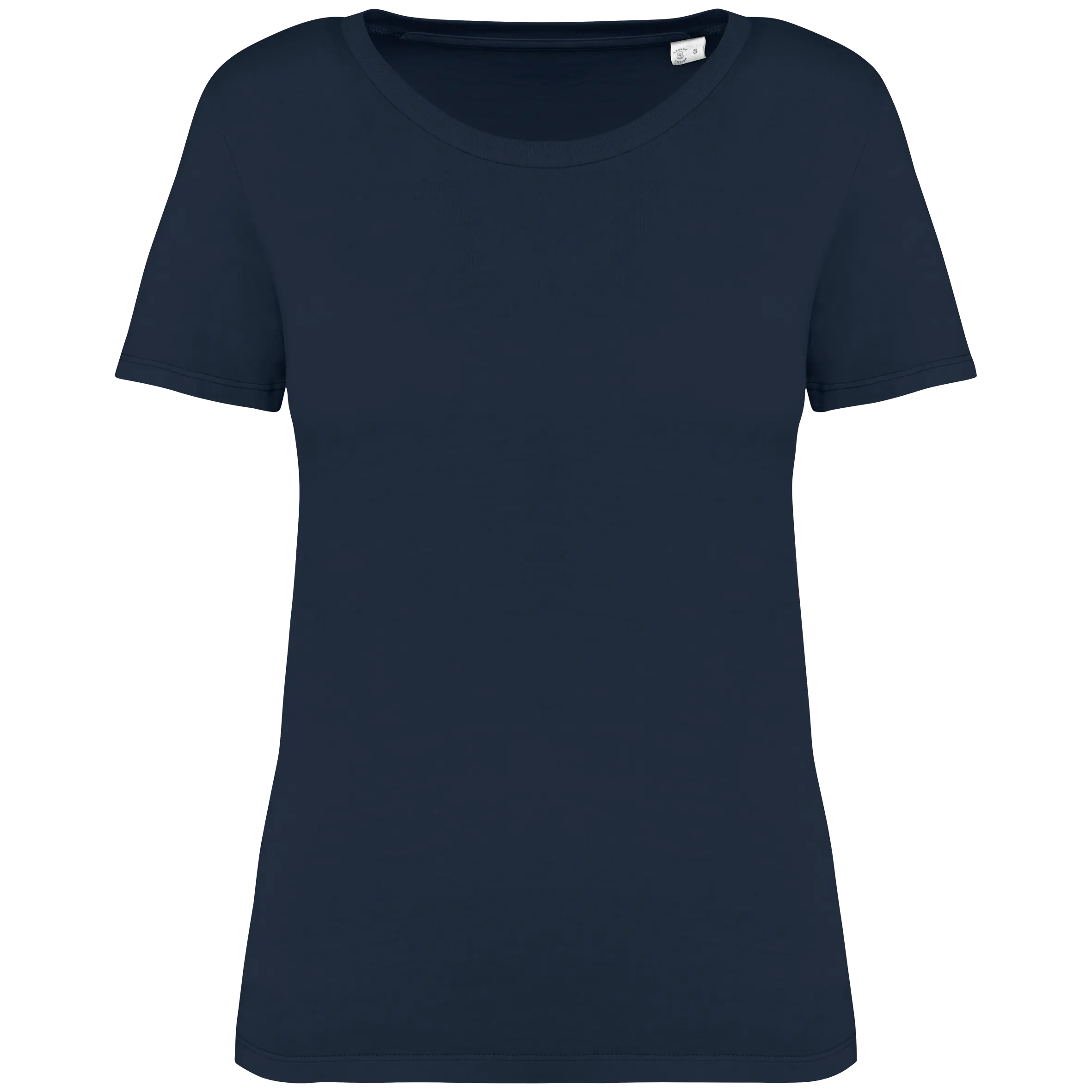 Camiseta ecorresponsable efecto lavado mujer