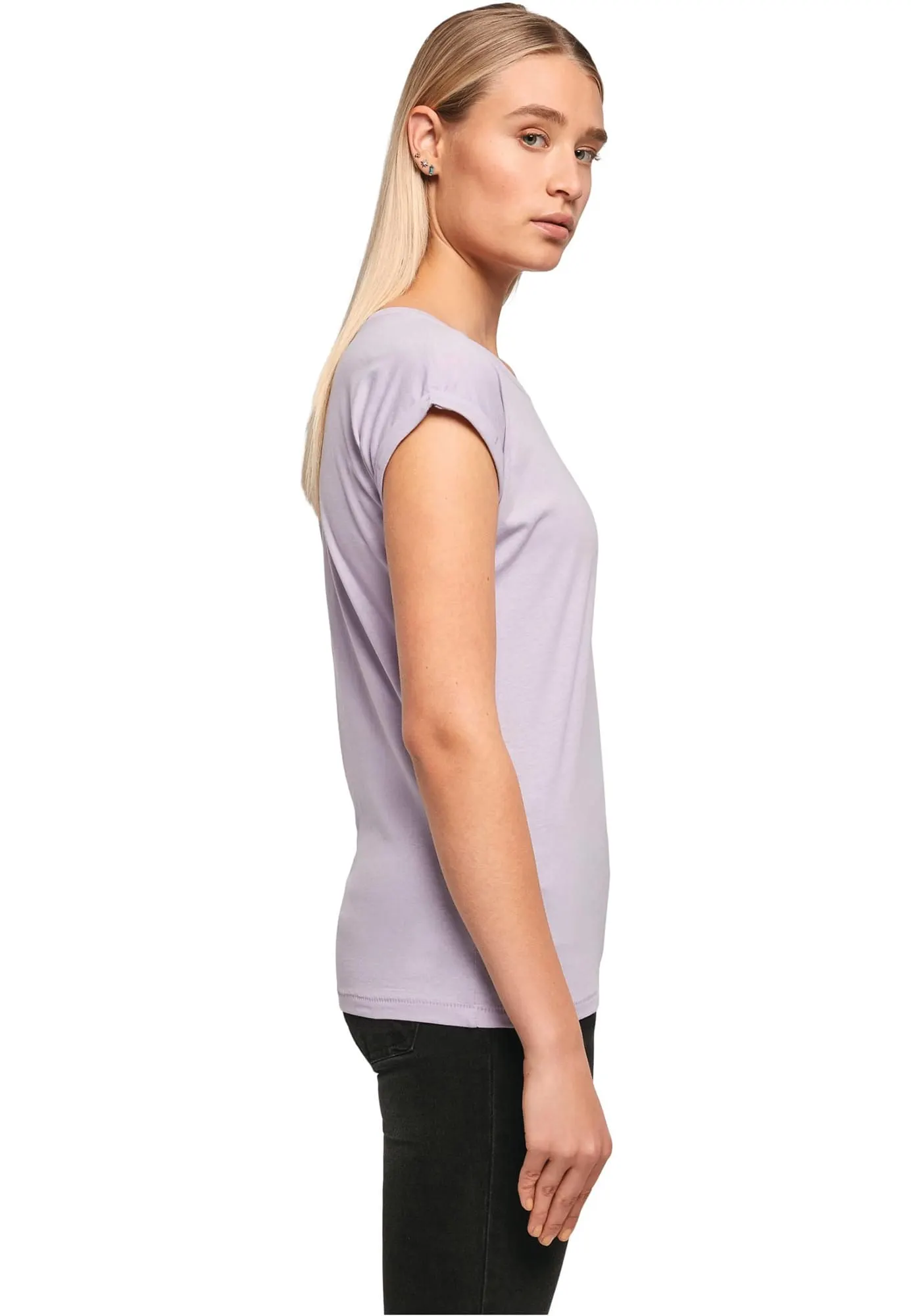Camiseta ecorresponsable mangas vueltas mujer
