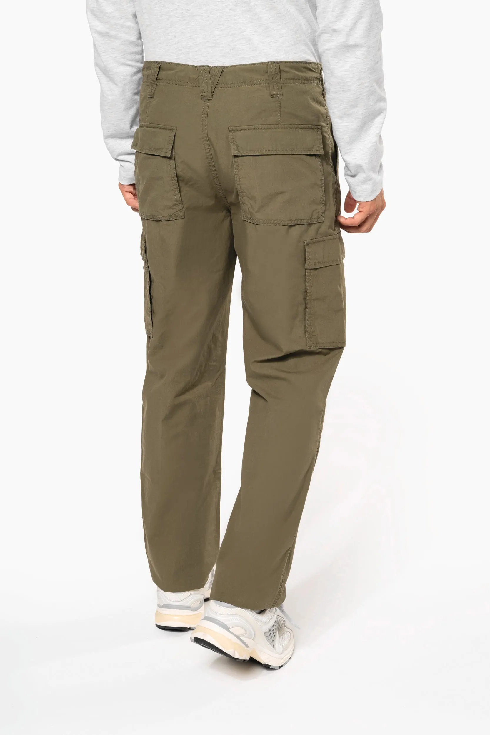 Pantalón ligero multibolsillos para hombre