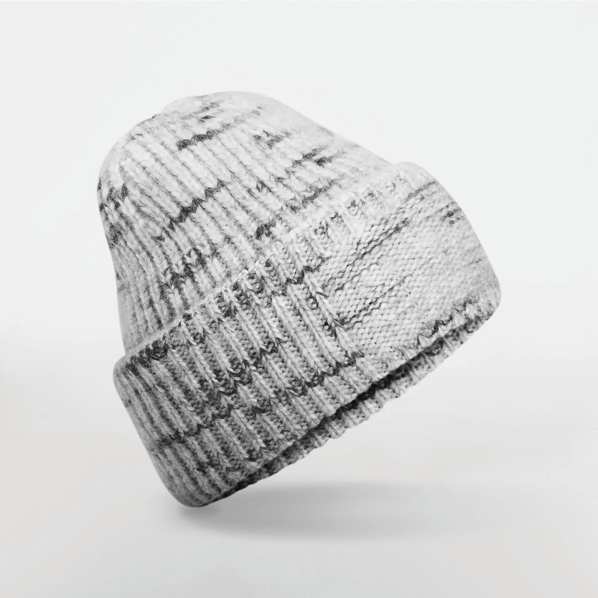 Gorro con parche de punto grueso<br/>