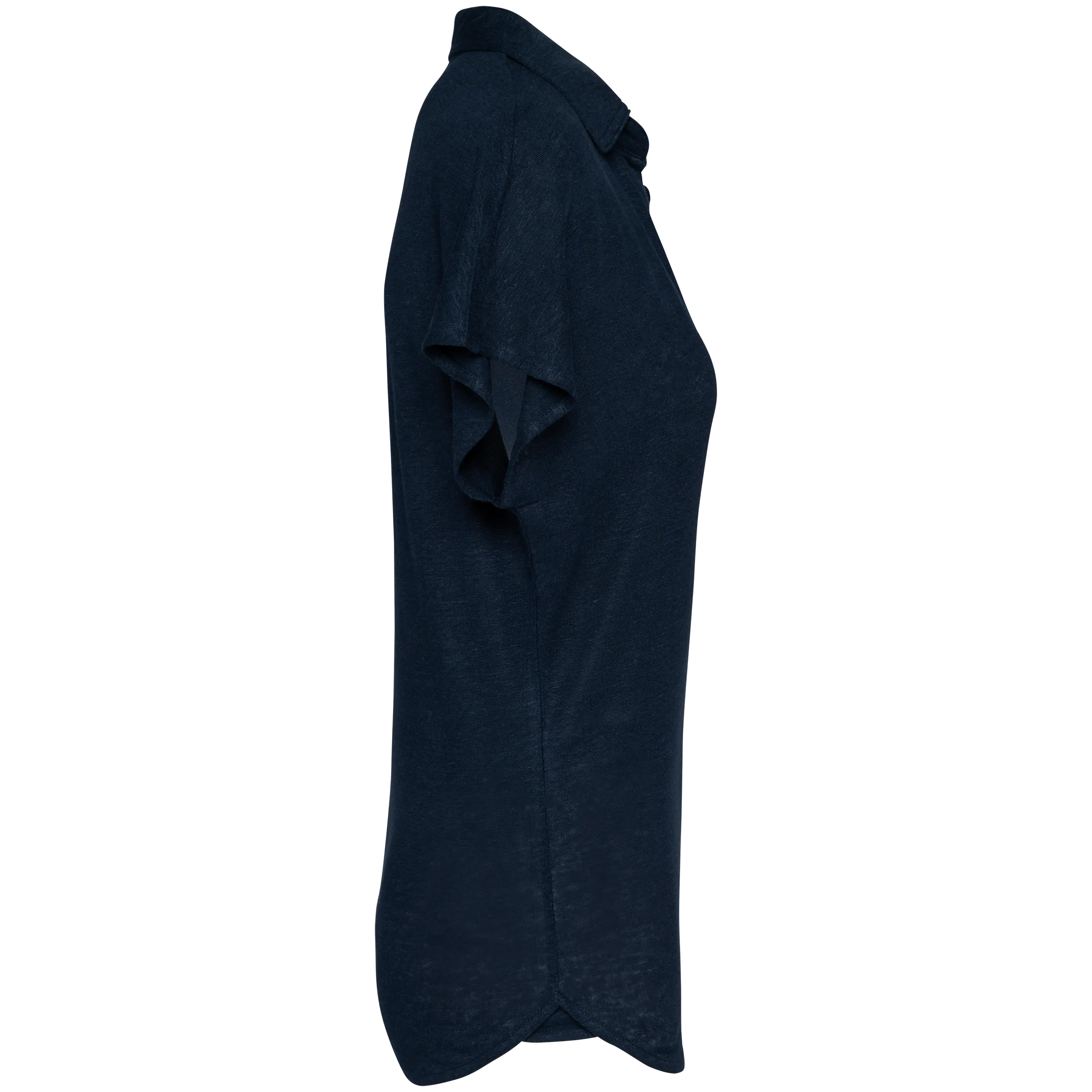 Polo de lino mujer