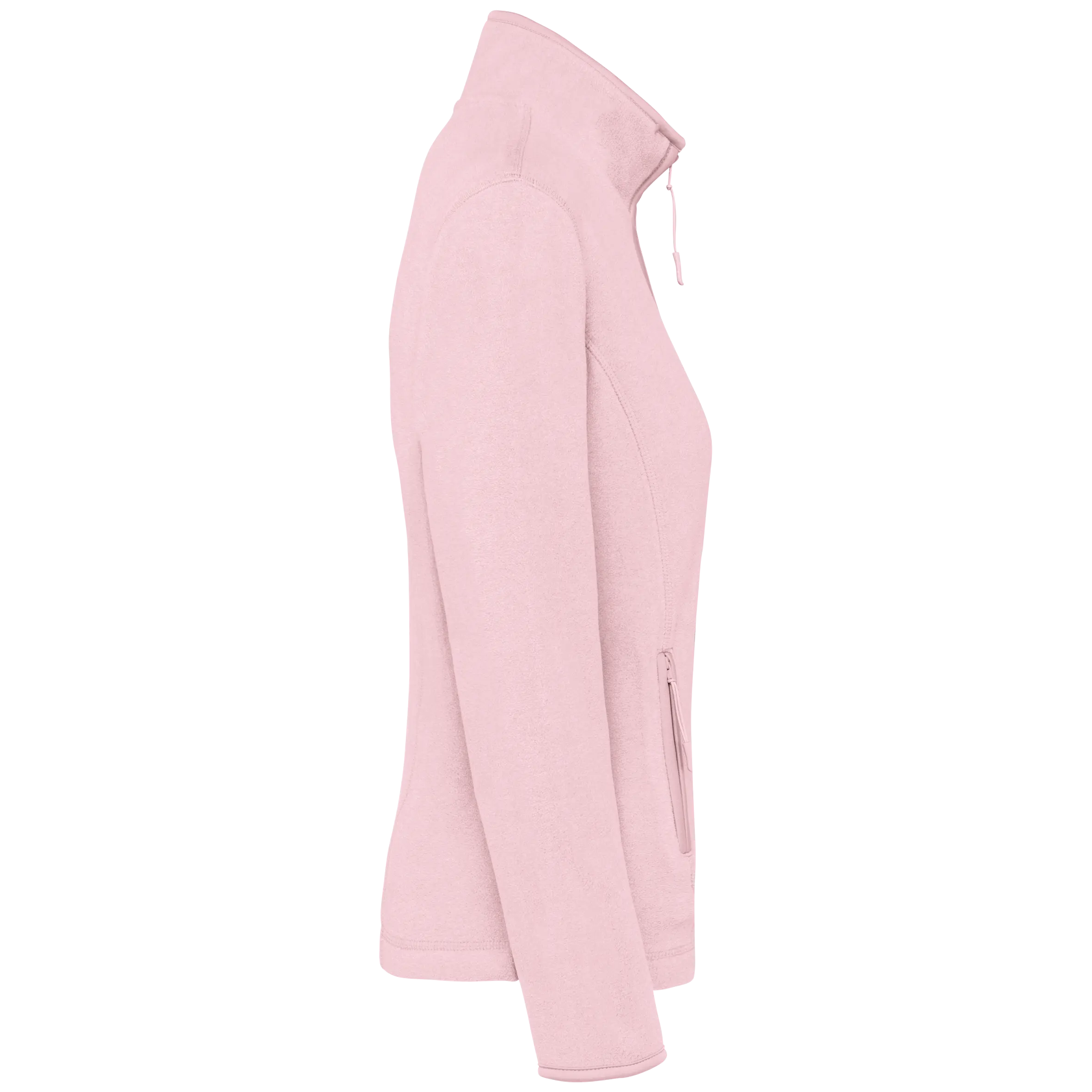 Chaqueta micropolar con cremallera mujer