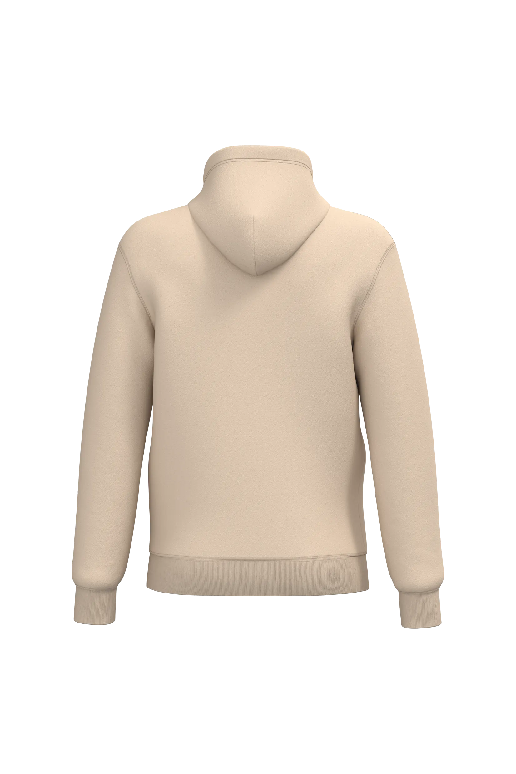 Sudadera con capucha y cremallera reciclada unisex