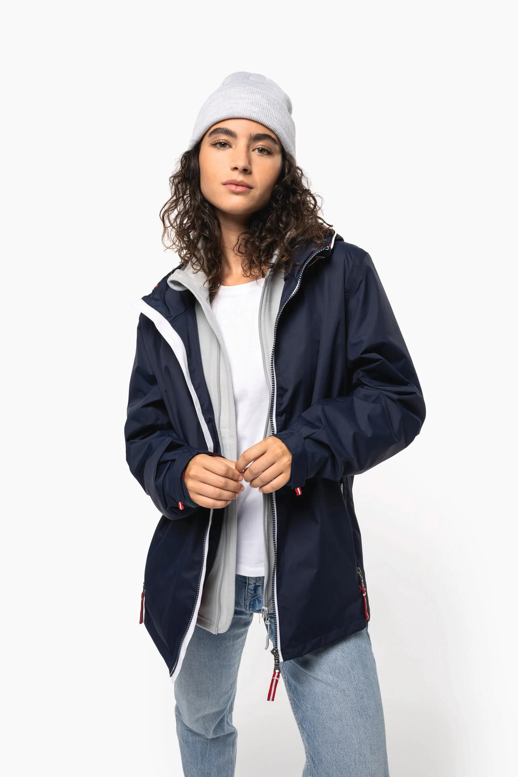 Chaqueta impermeable unisex