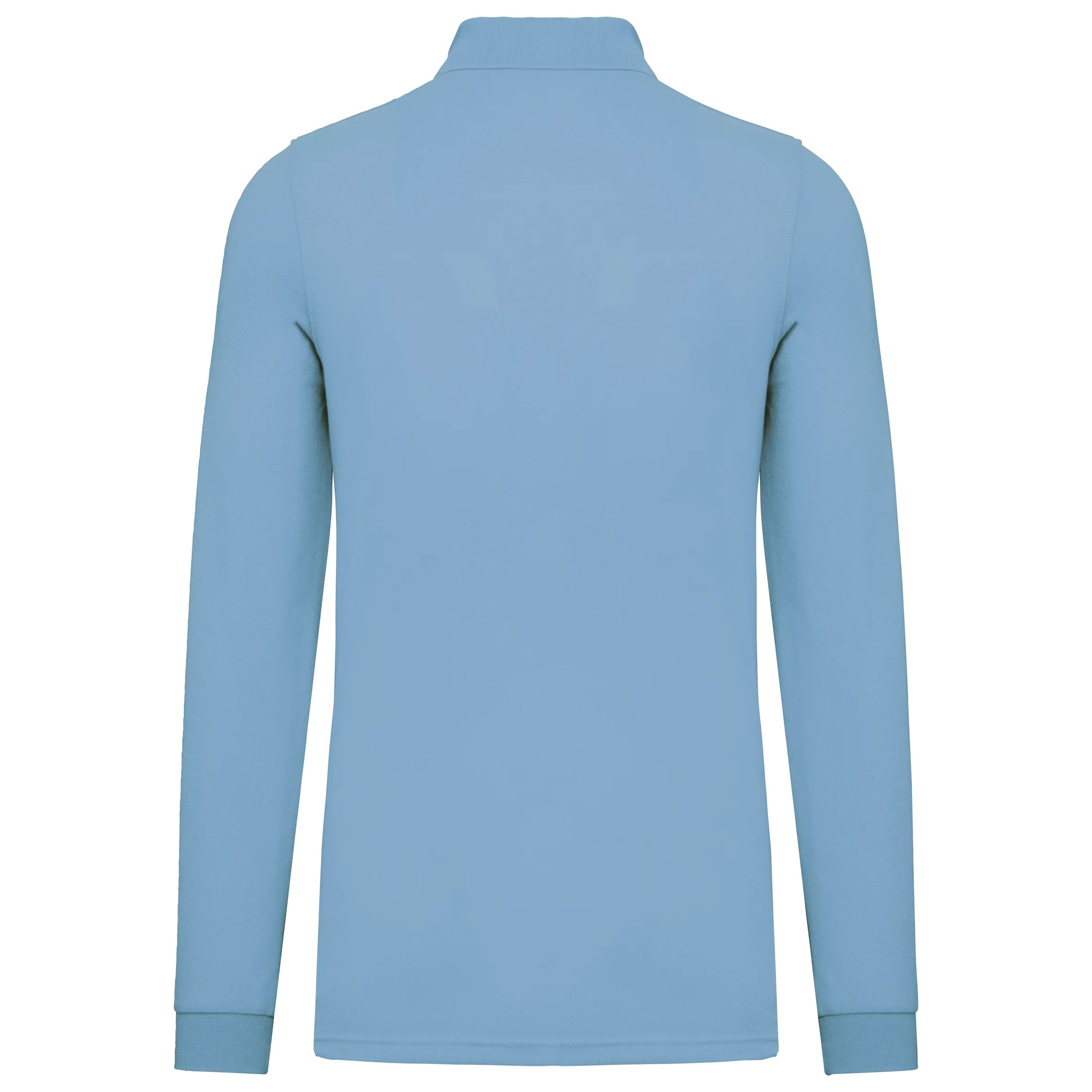 Polo Antibacteriano manga larga hombre