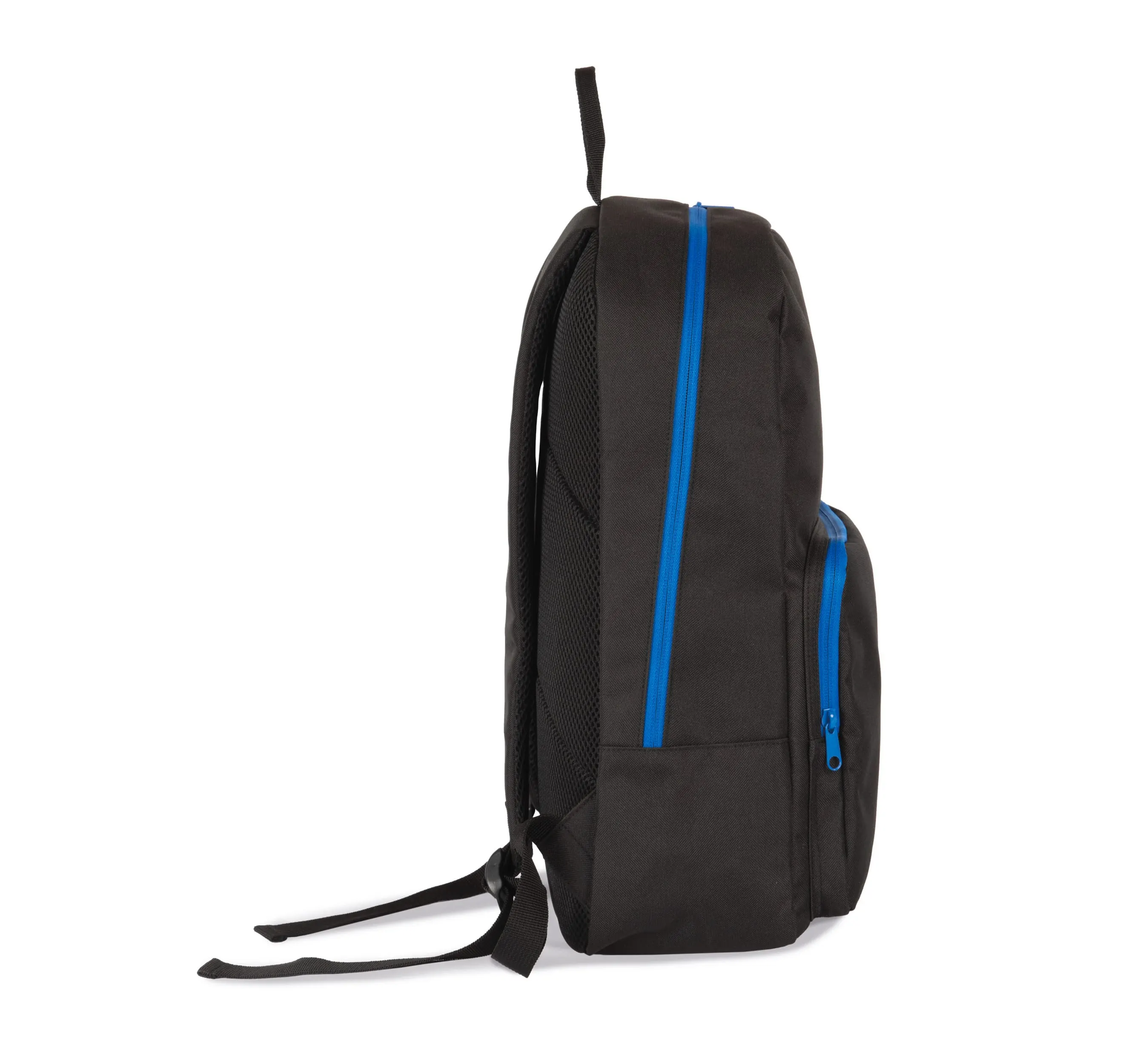 Mochila con cierres rápidos a contraste