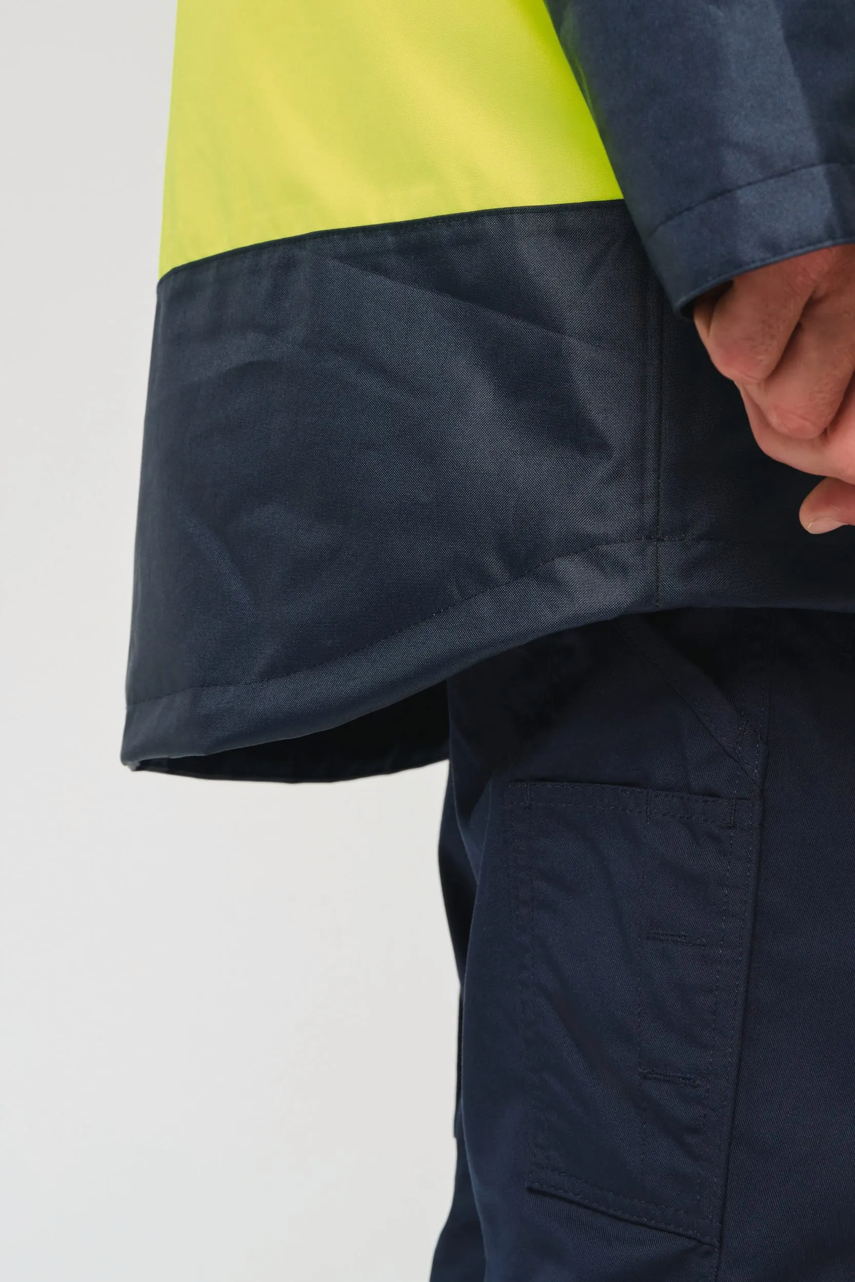 Parka de seguridad reciclada 4 en 1 unisex