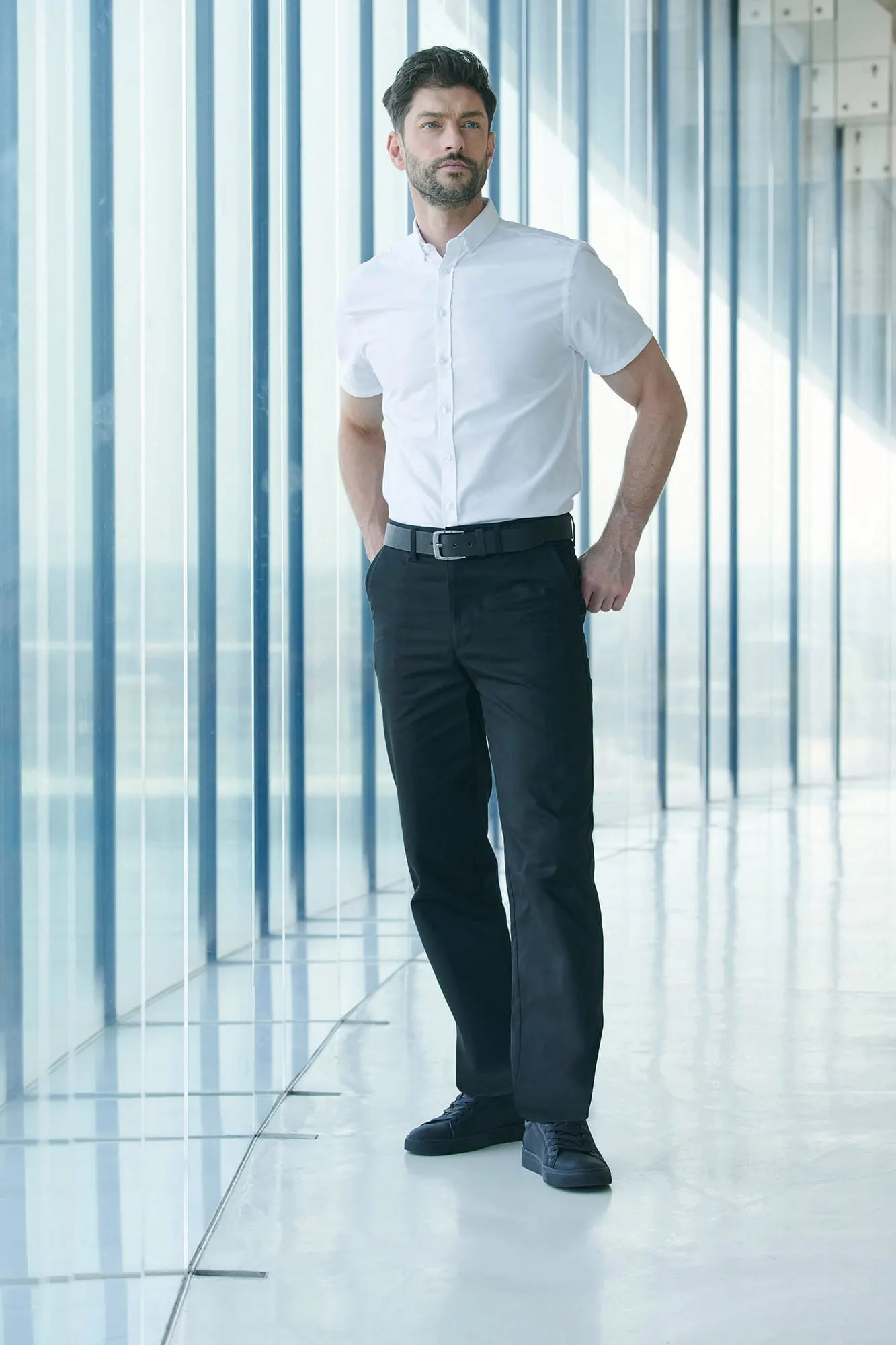 Pantalón chino 65/35 hombre