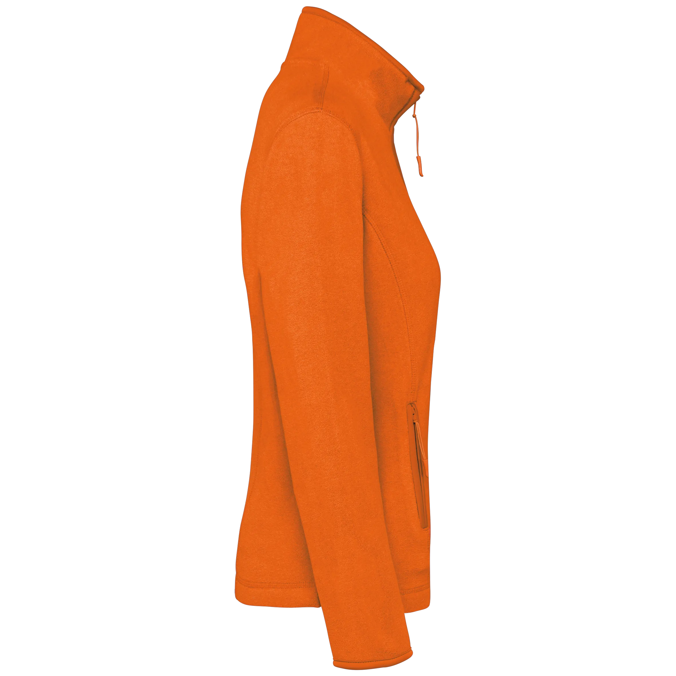 Chaqueta micropolar con cremallera mujer