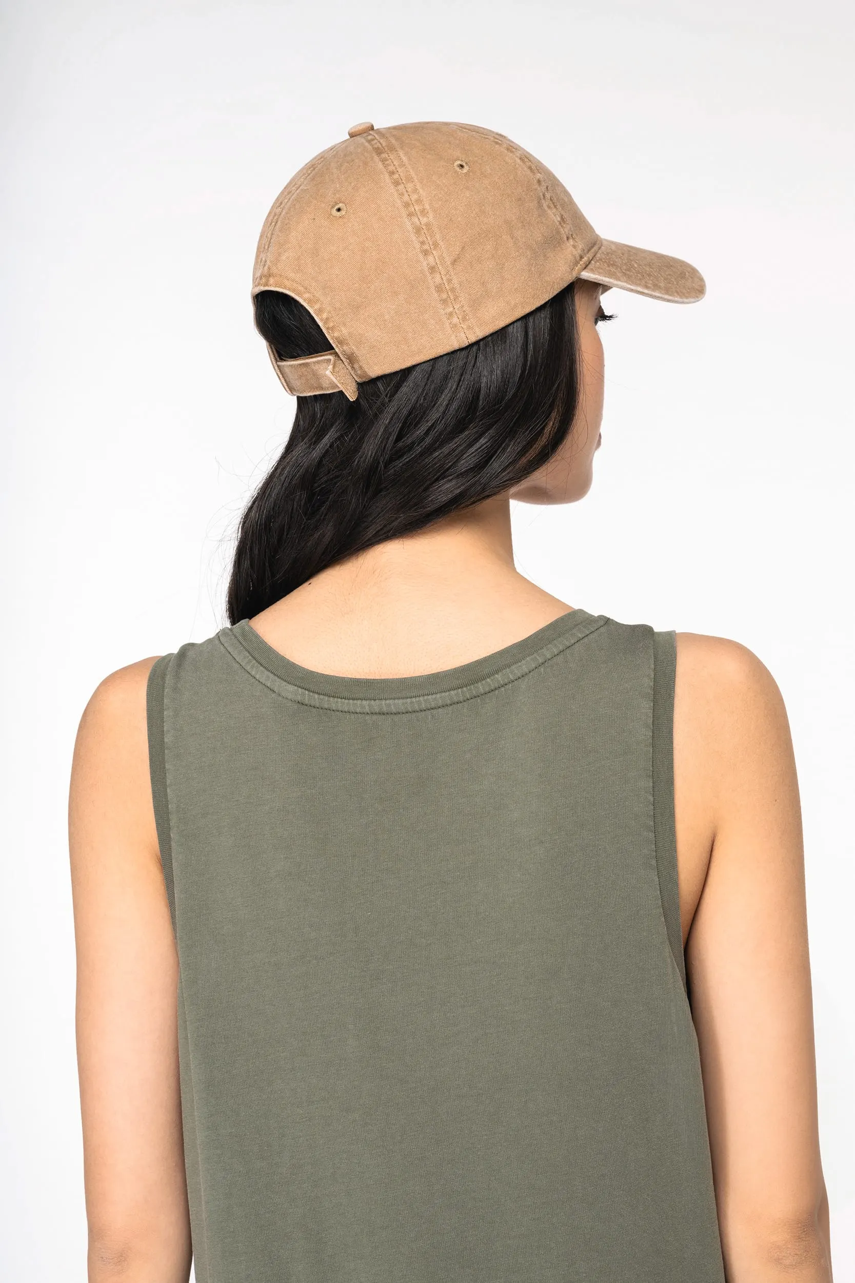 Vestido ecorresponsable efecto lavado de punto jersey mujer