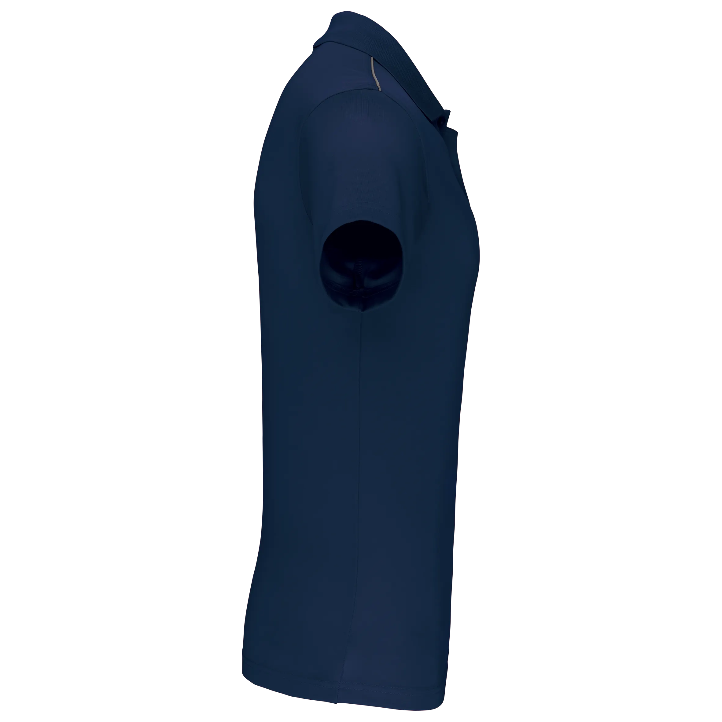 Polo interlock de manga corta hombre