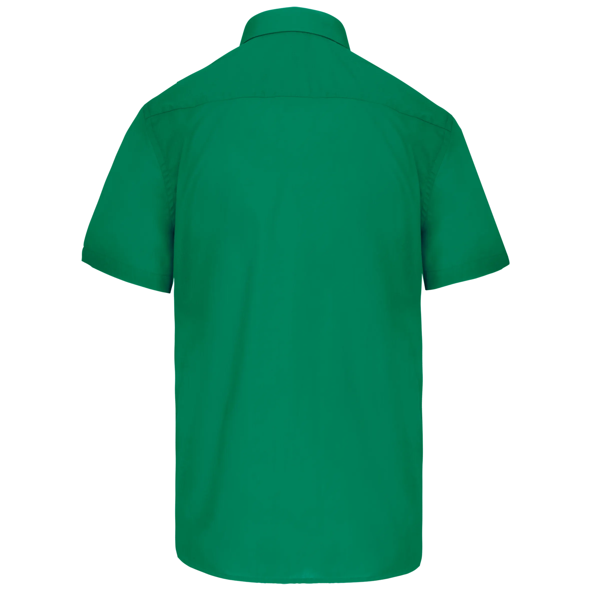 Camisa popelina de polialgodón manga corta de fácil cuidado hombre