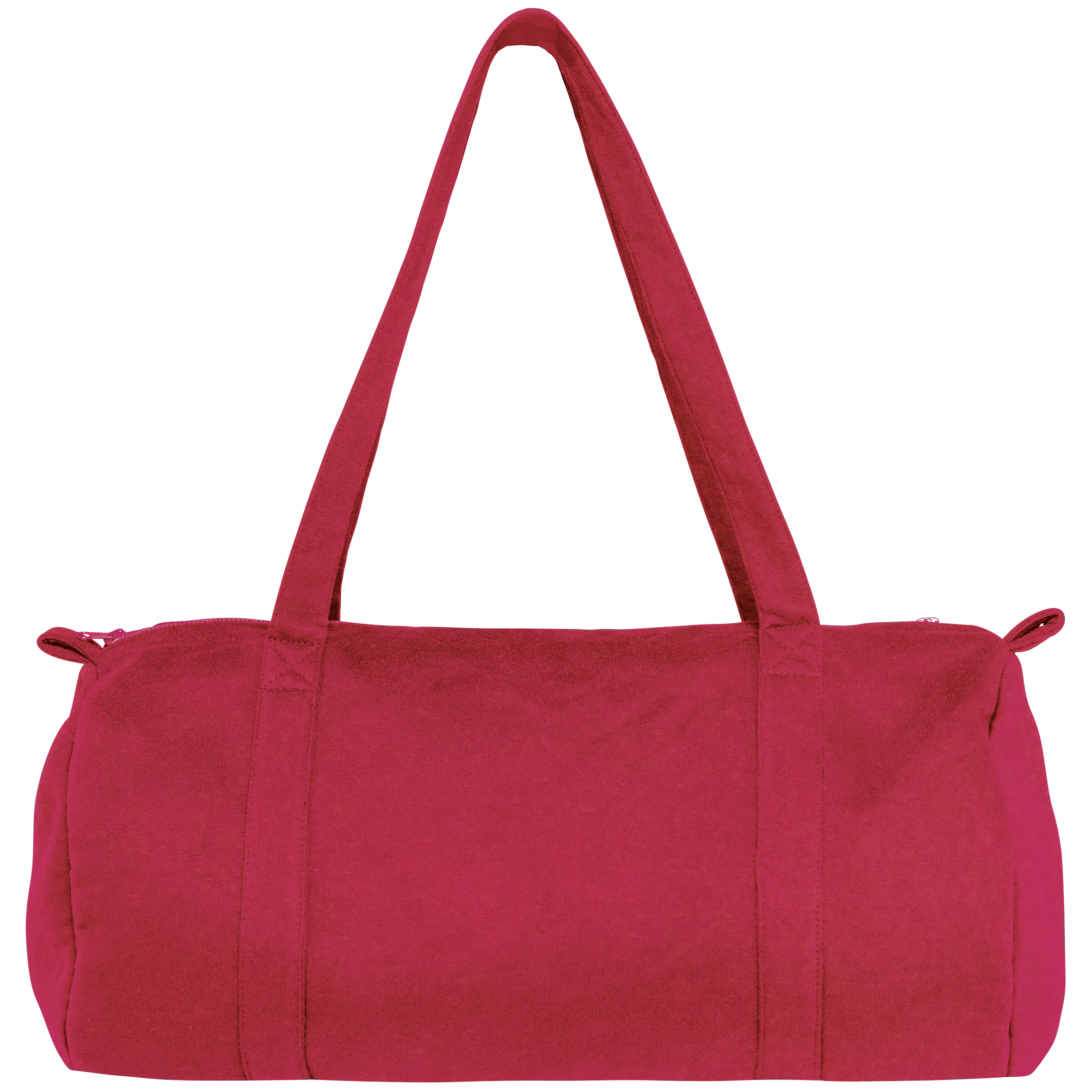Bolsa cilíndrica de felpa