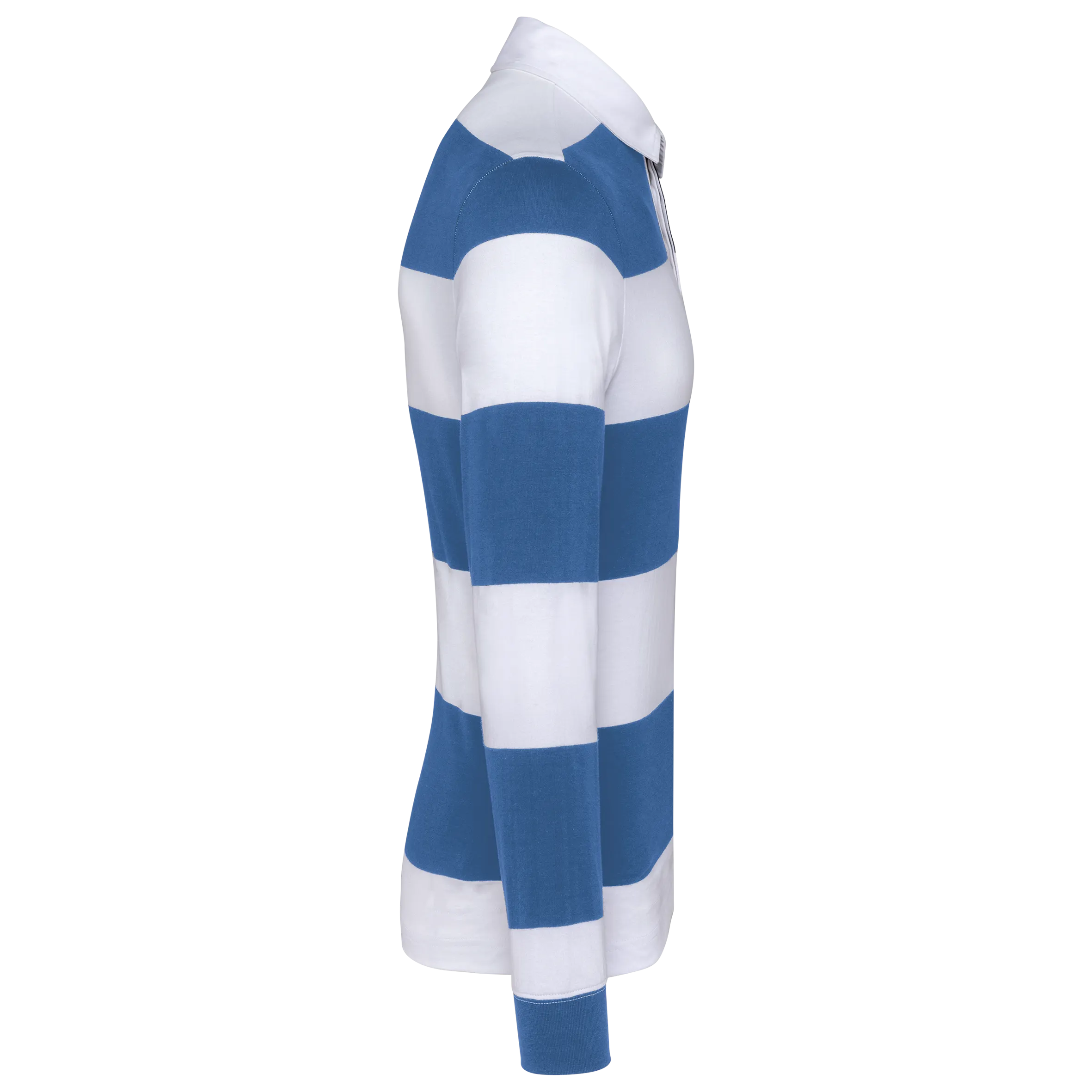 Polo a rayas manga larga unisex