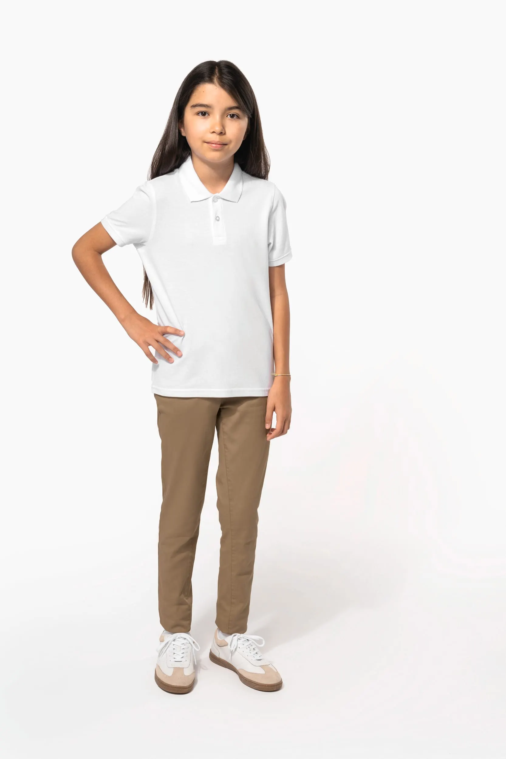 Polo manga corta infantil