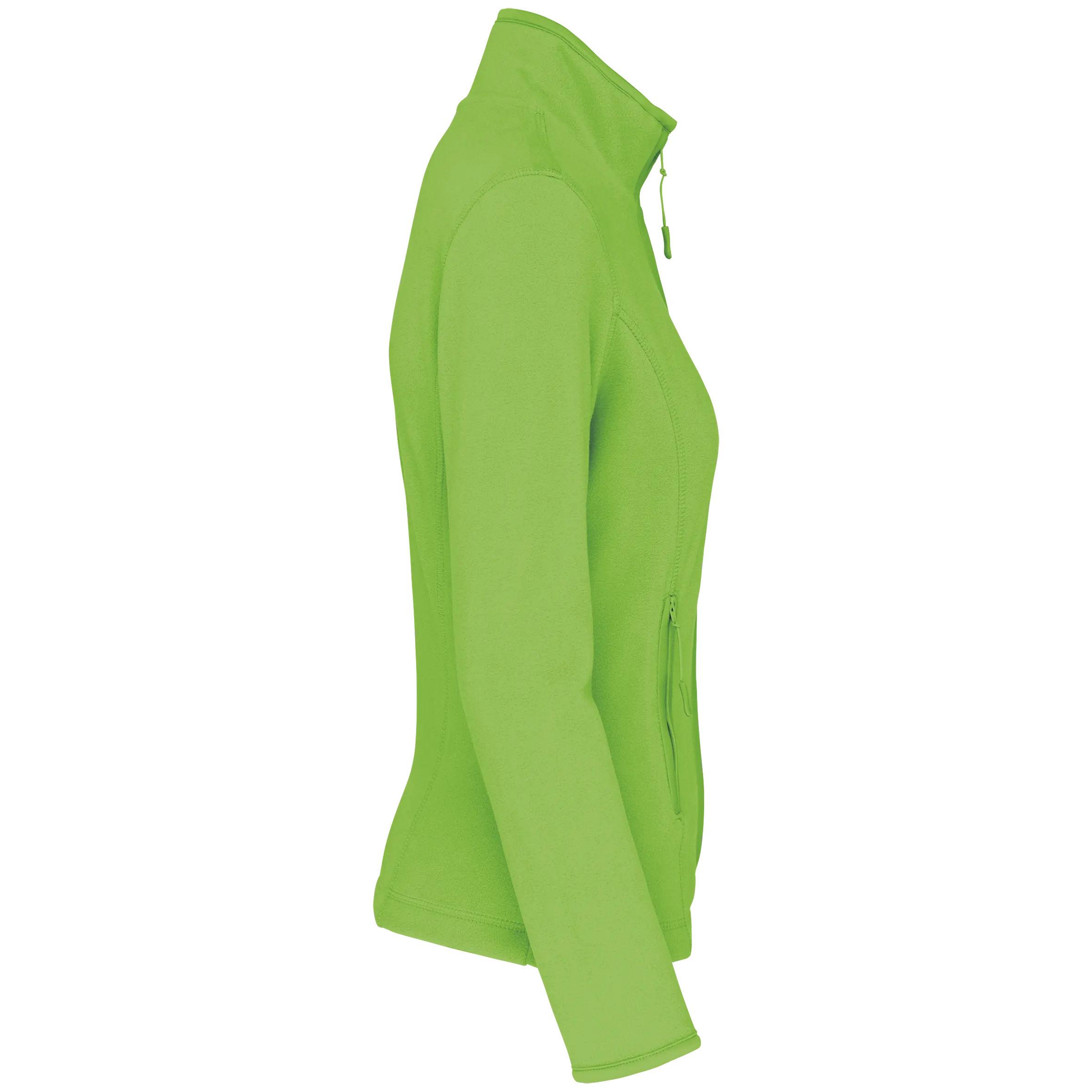 Chaqueta micropolar con cremallera mujer