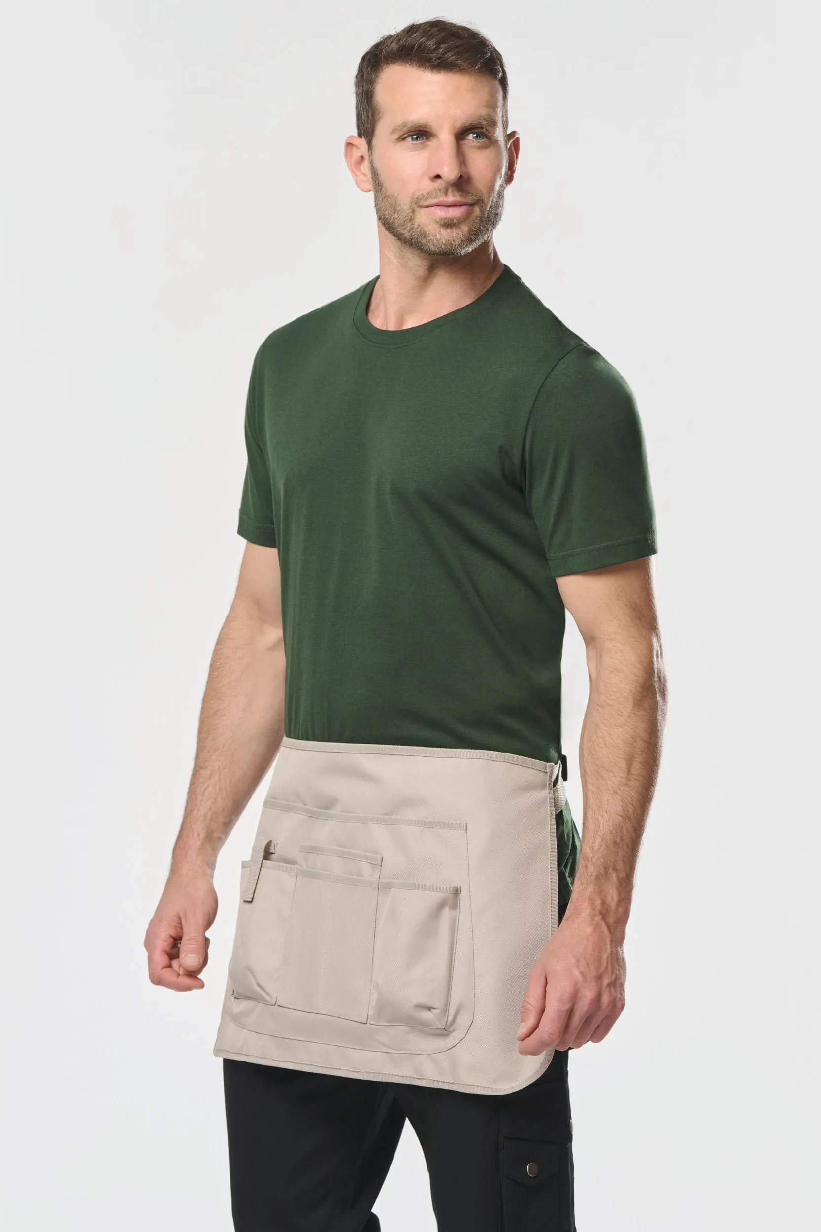 Delantal corto ecorresponsable para jardinería - Unisex