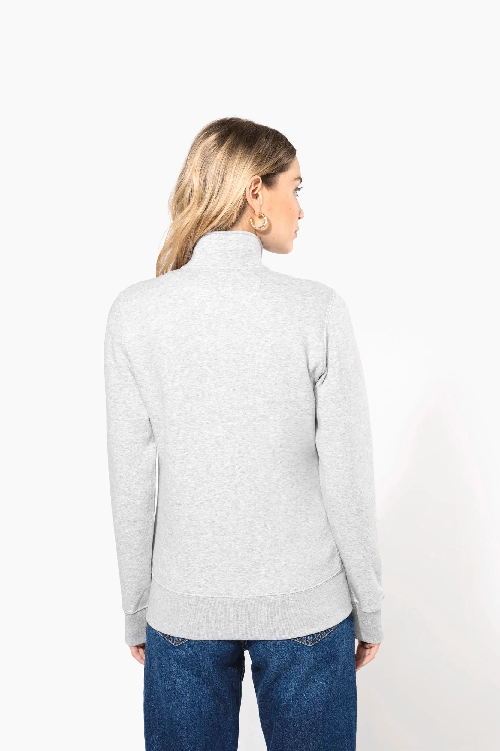Chaqueta felpa mujer