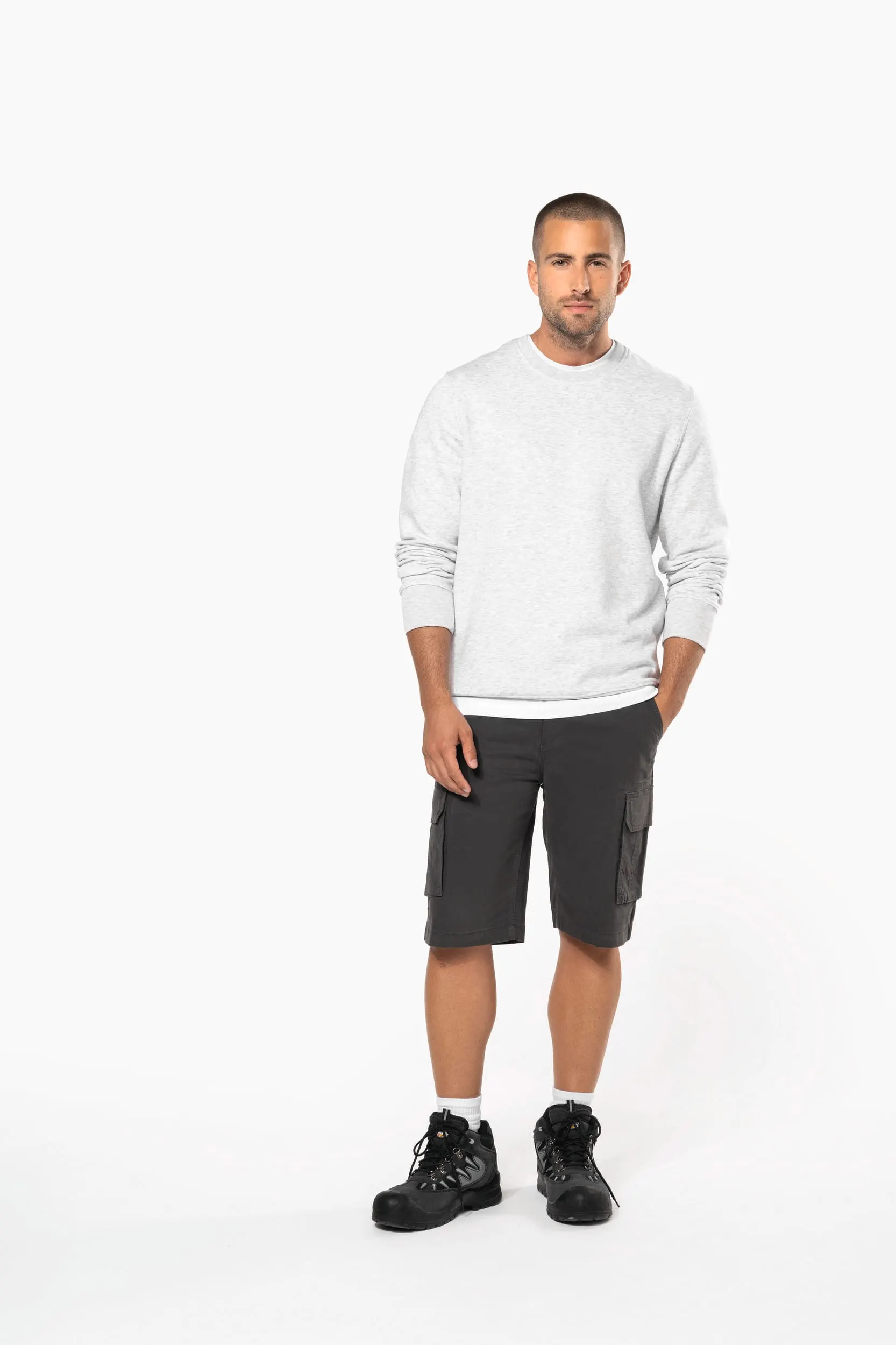 Bermuda multibolsillos hombre