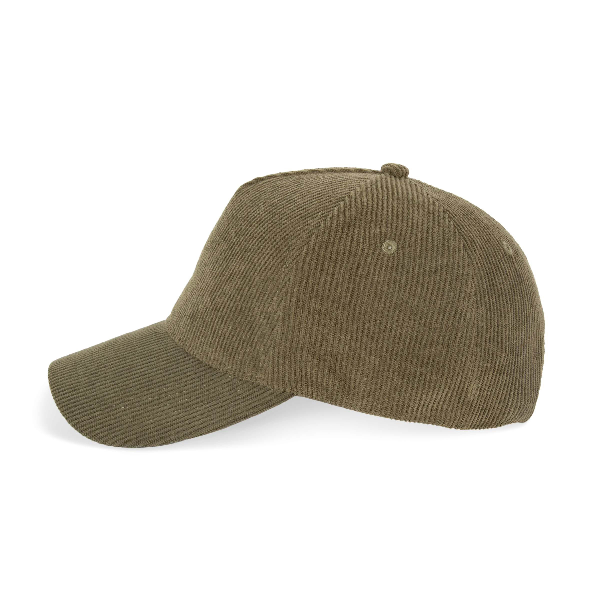 Gorra de pana de 5 paneles
