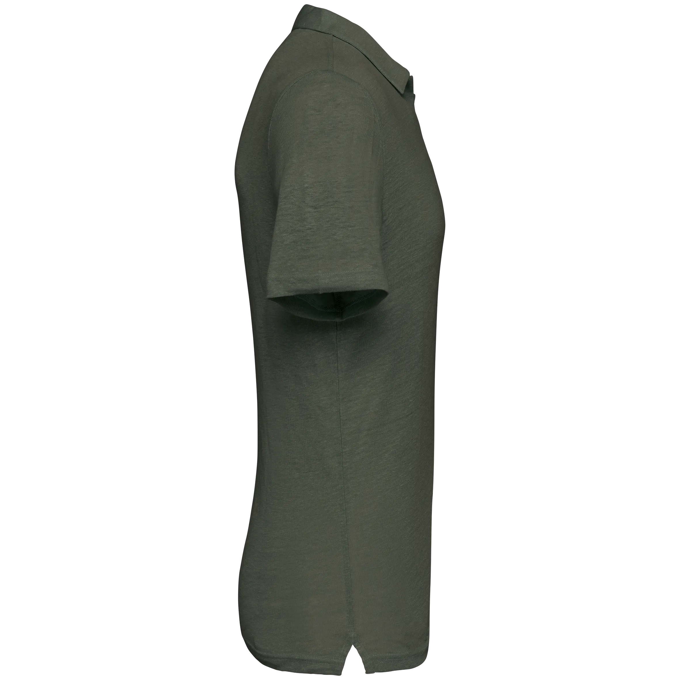 Polo de lino hombre