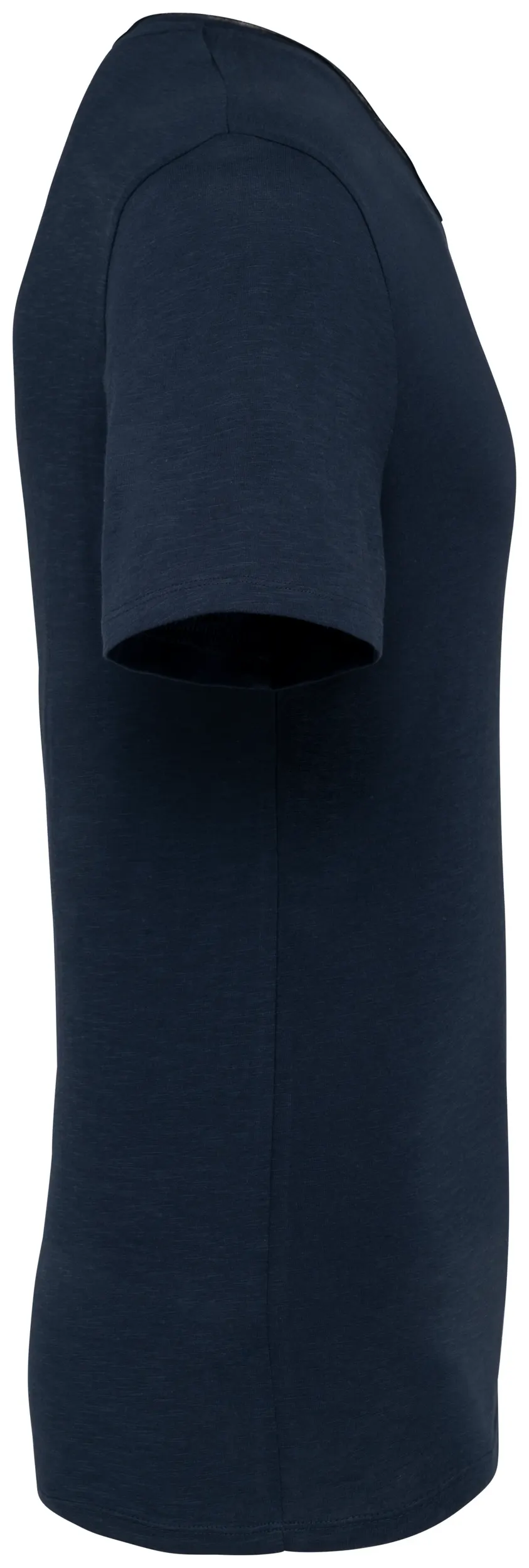 Camiseta ecorresponsable slub con bordes sin rematar hombre