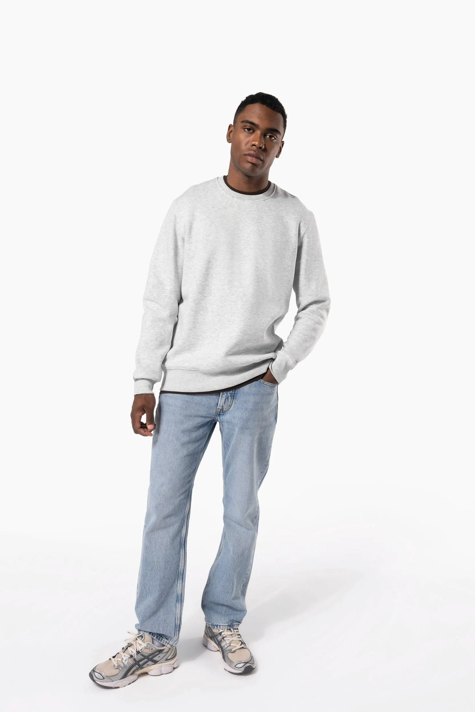 Sudadera cuello redondo