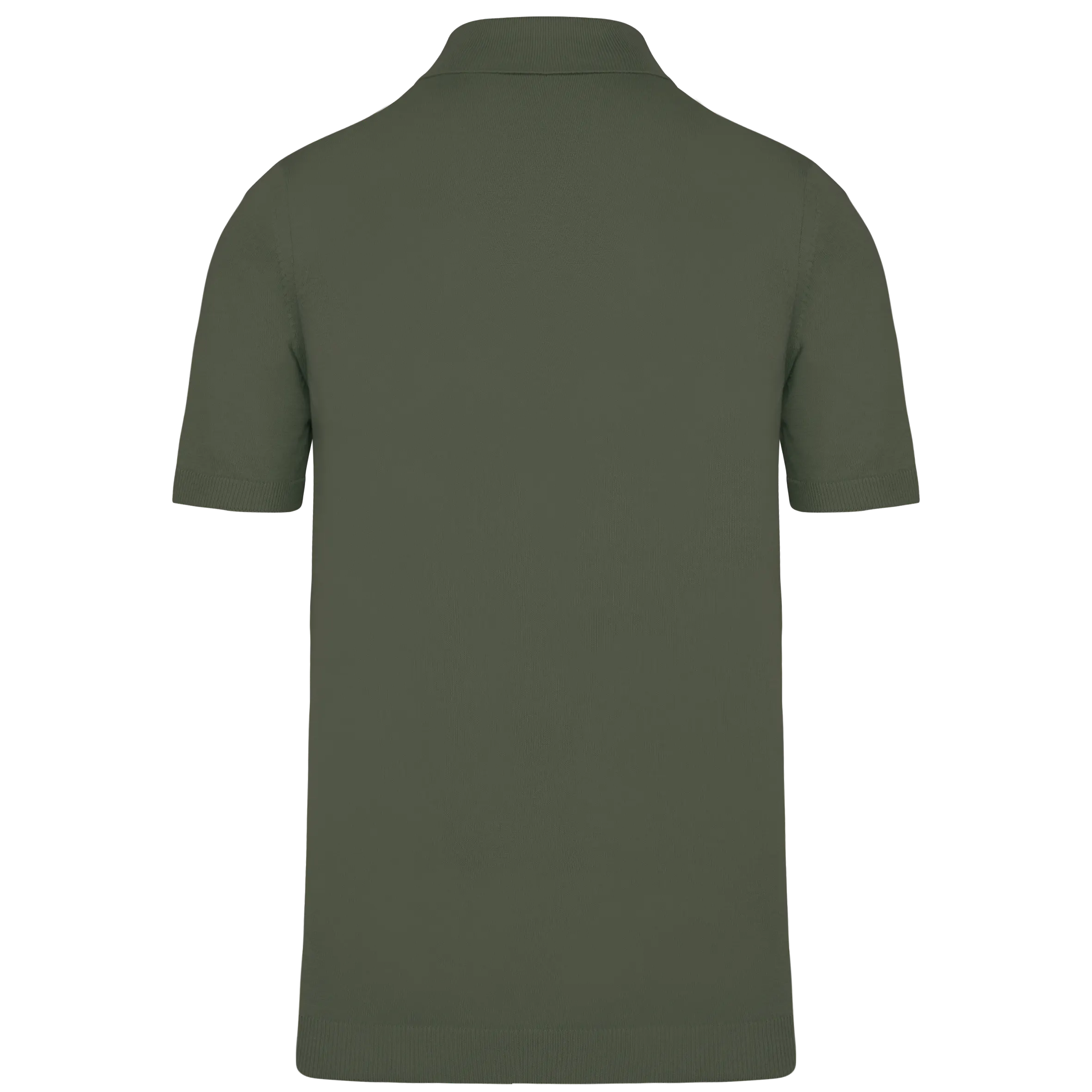 Polo ecorresponsable de punto hombre