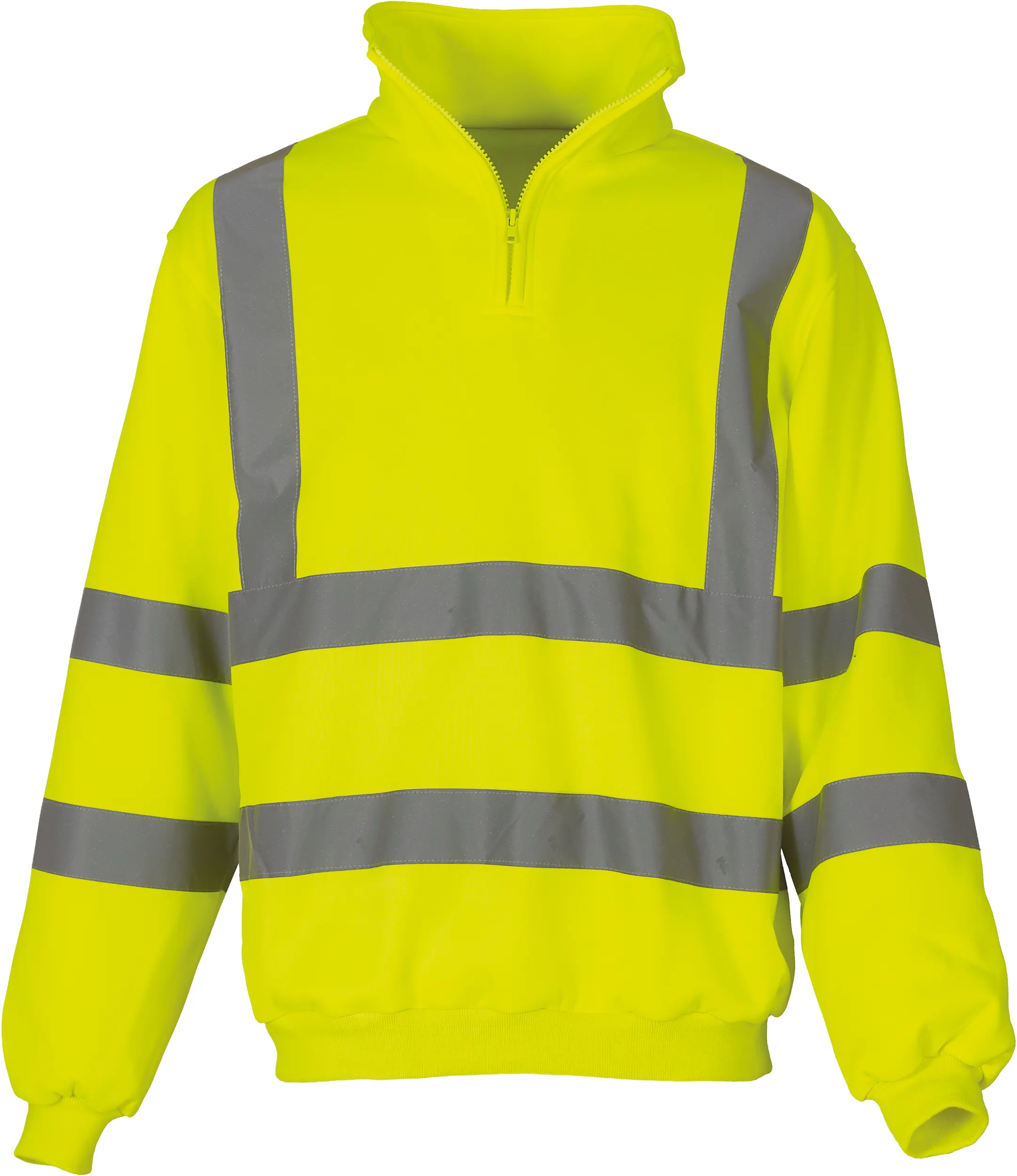 Sudadera Alta Visibilidad 1/4 cremallera