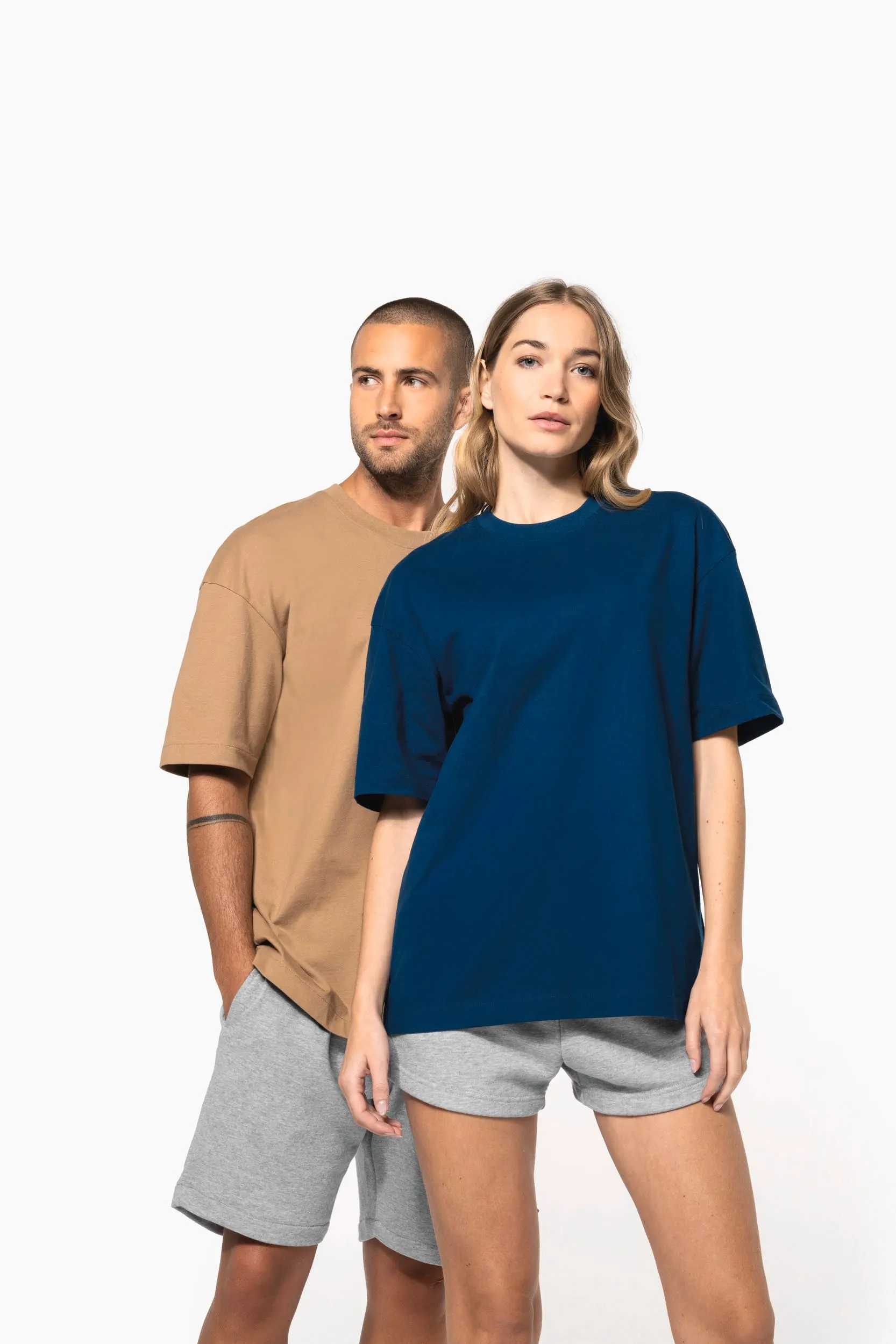 Camiseta oversize manga corta unisex