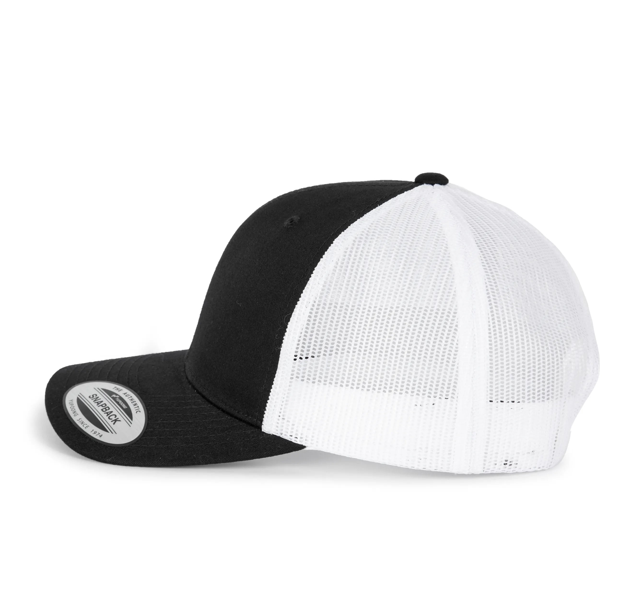 Gorra Trucker modelo retro - 6 paneles