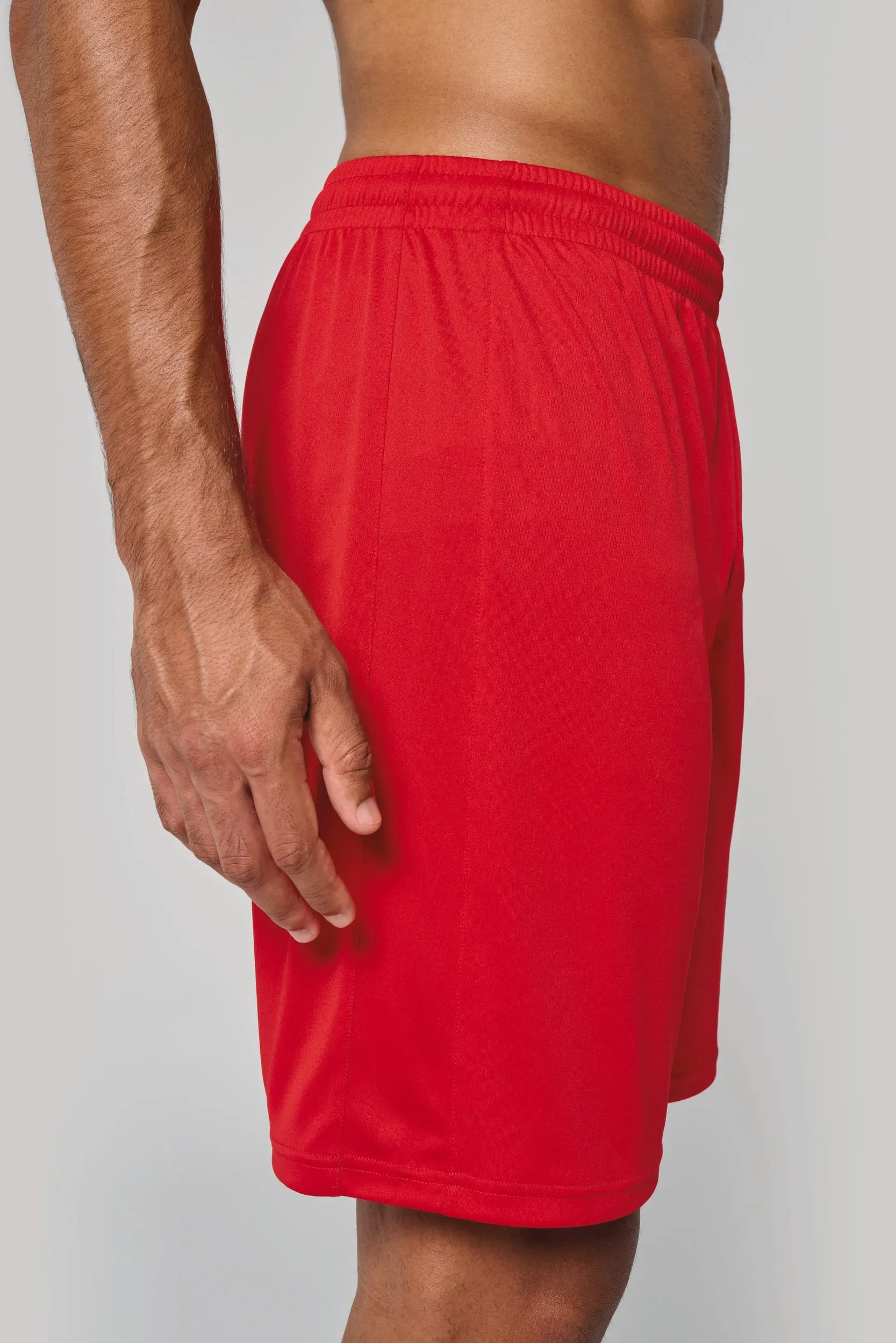Pantalón corto multideporte de poliéster hombre