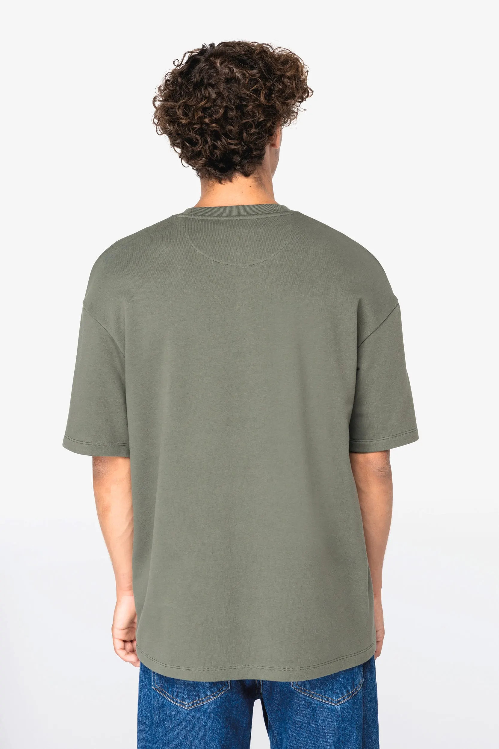 Camiseta ecorresponsable oversize French Terry unisex