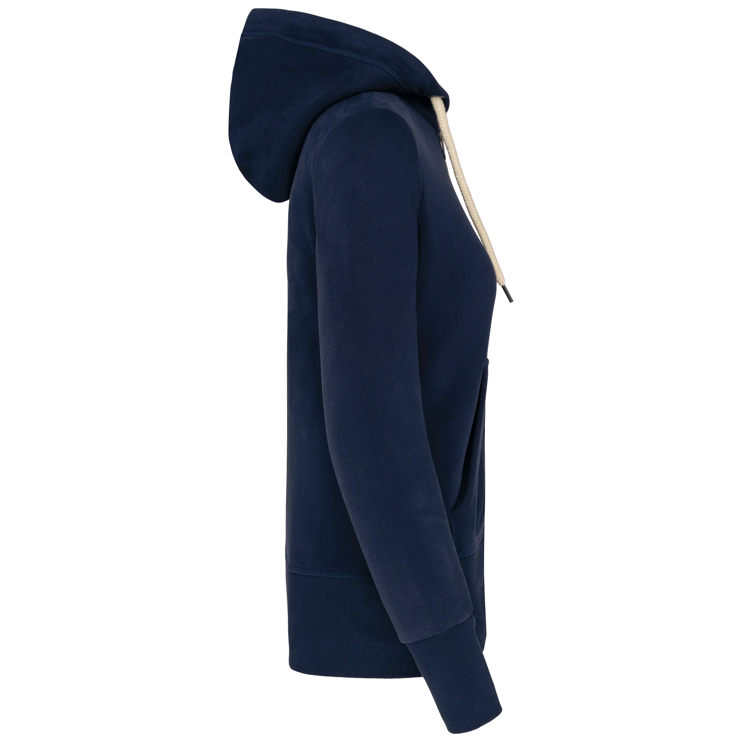 Sudadera vintage - cremallera y capucha mujer