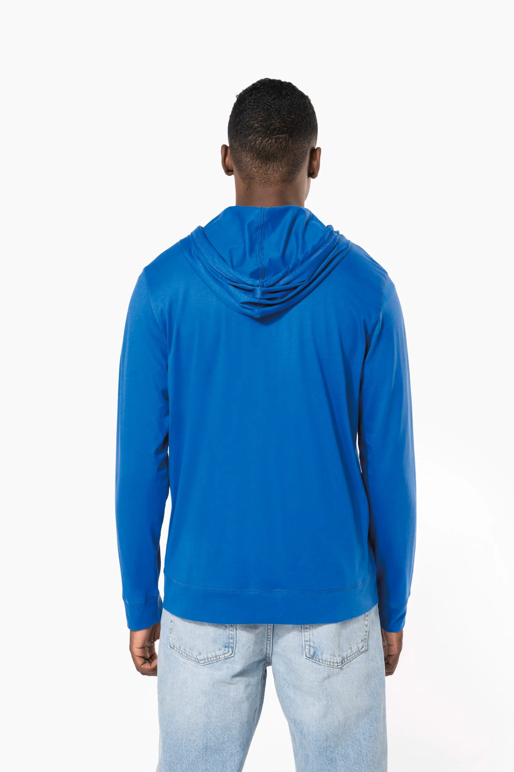 Sudadera ligera algodón con capucha